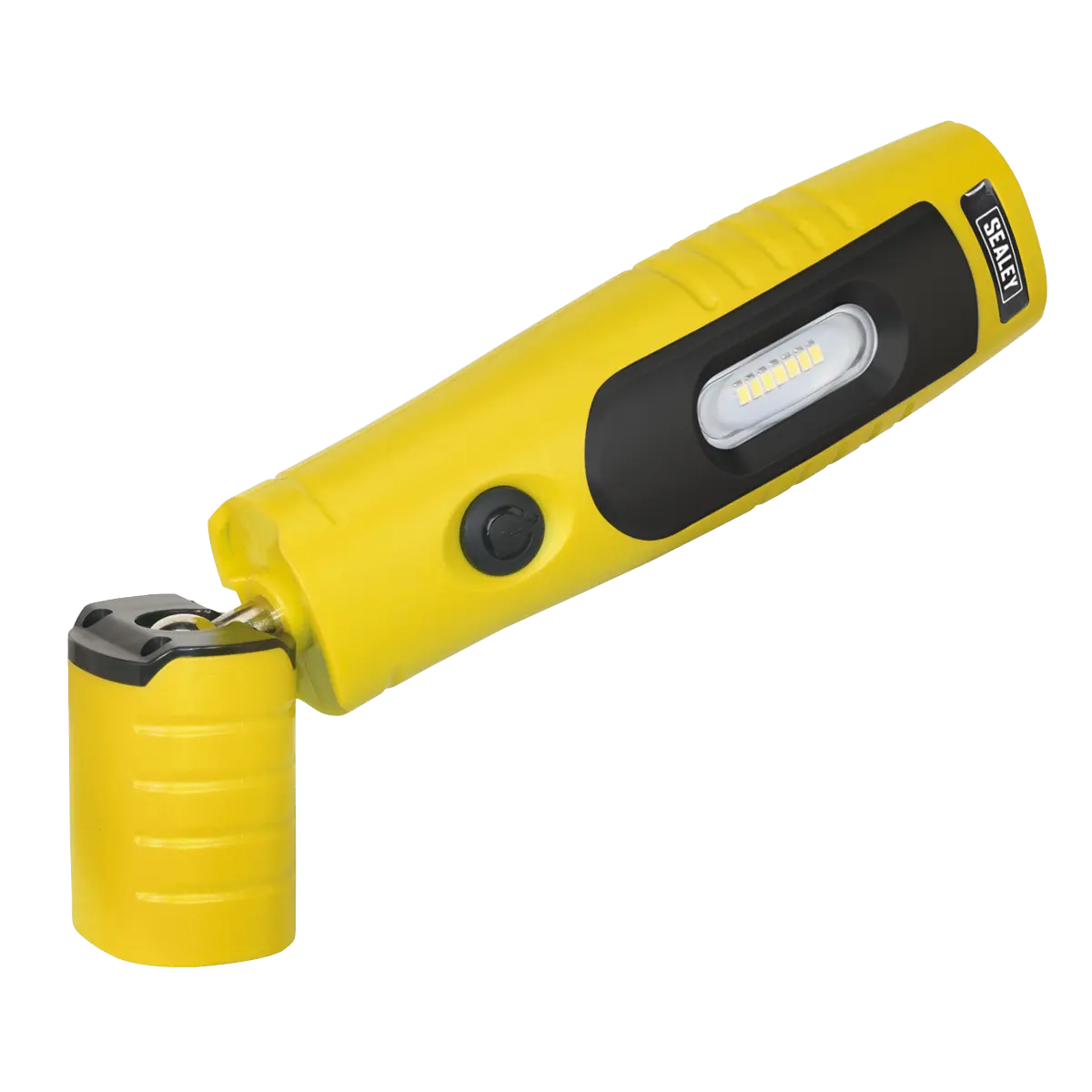 Sealey Rechargeable 360° Inspection Light 4W & 3W SMD LED - Yellow White Rose Tools