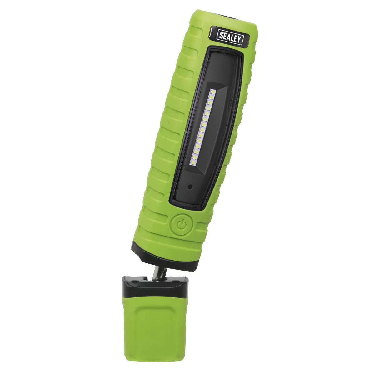 Sealey Rechargeable 360° Inspection Light 8W & 3W SMD LED - Green White Rose Tools
