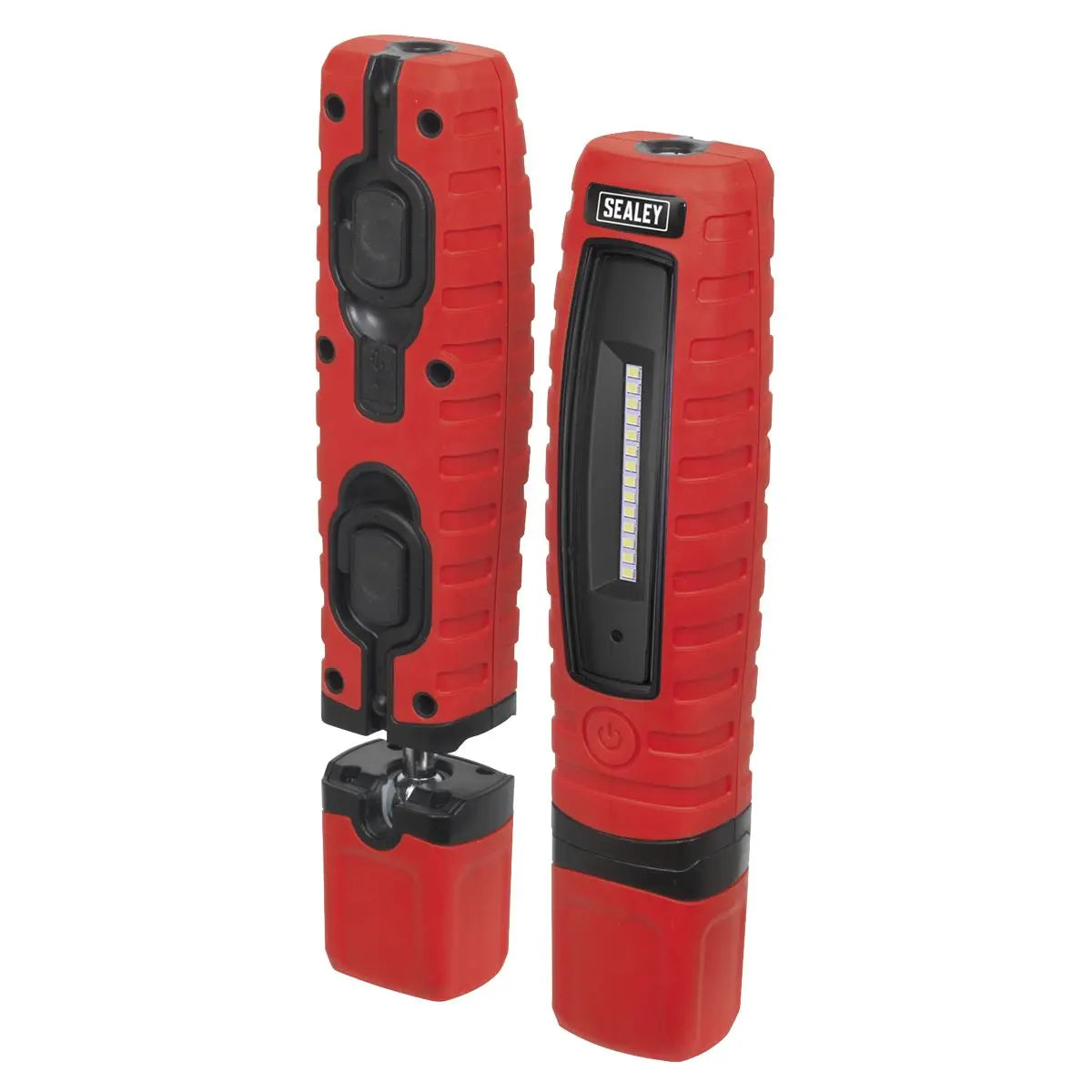 Sealey Rechargeable 360° Inspection Light 8W & 3W SMD LED Red Lithium-ion White Rose Tools