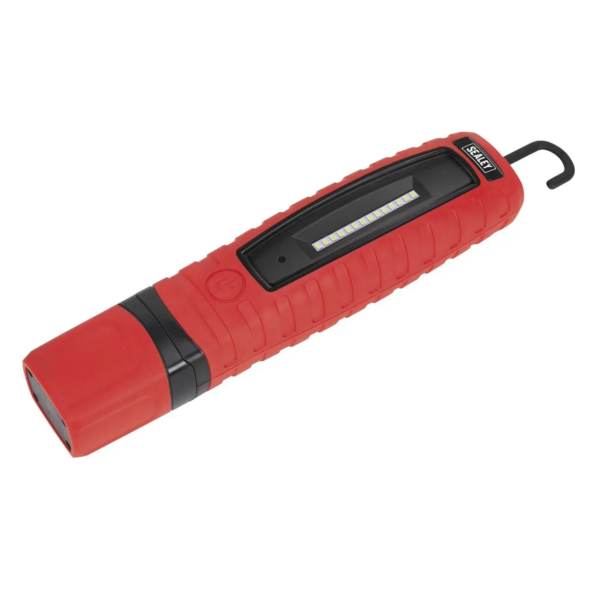 Sealey Rechargeable 360° Inspection Light 8W & 3W SMD LED Red Lithium-ion