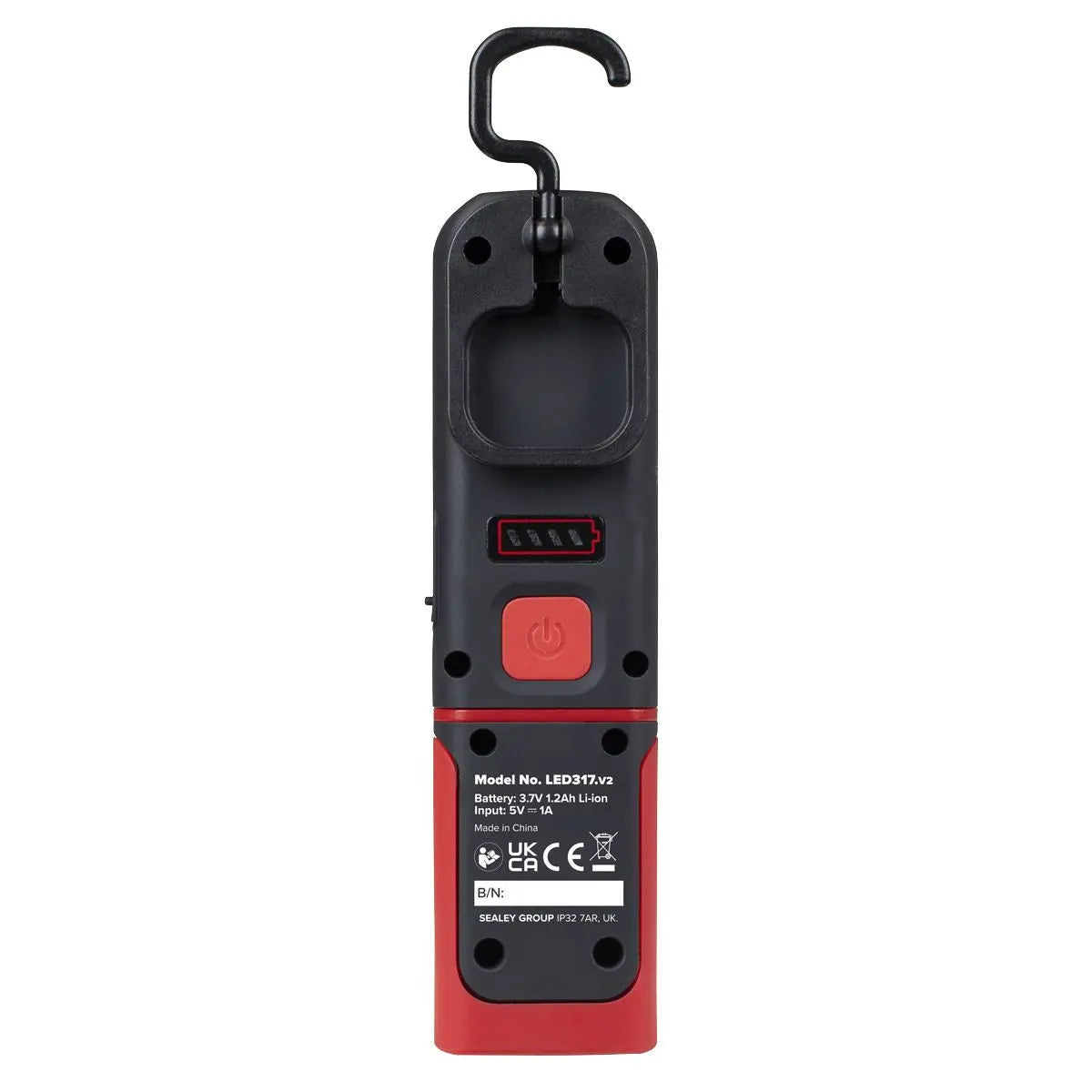 Sealey Rechargeable 3W COB & 3W SMD LED Inspection Light White Rose Tools