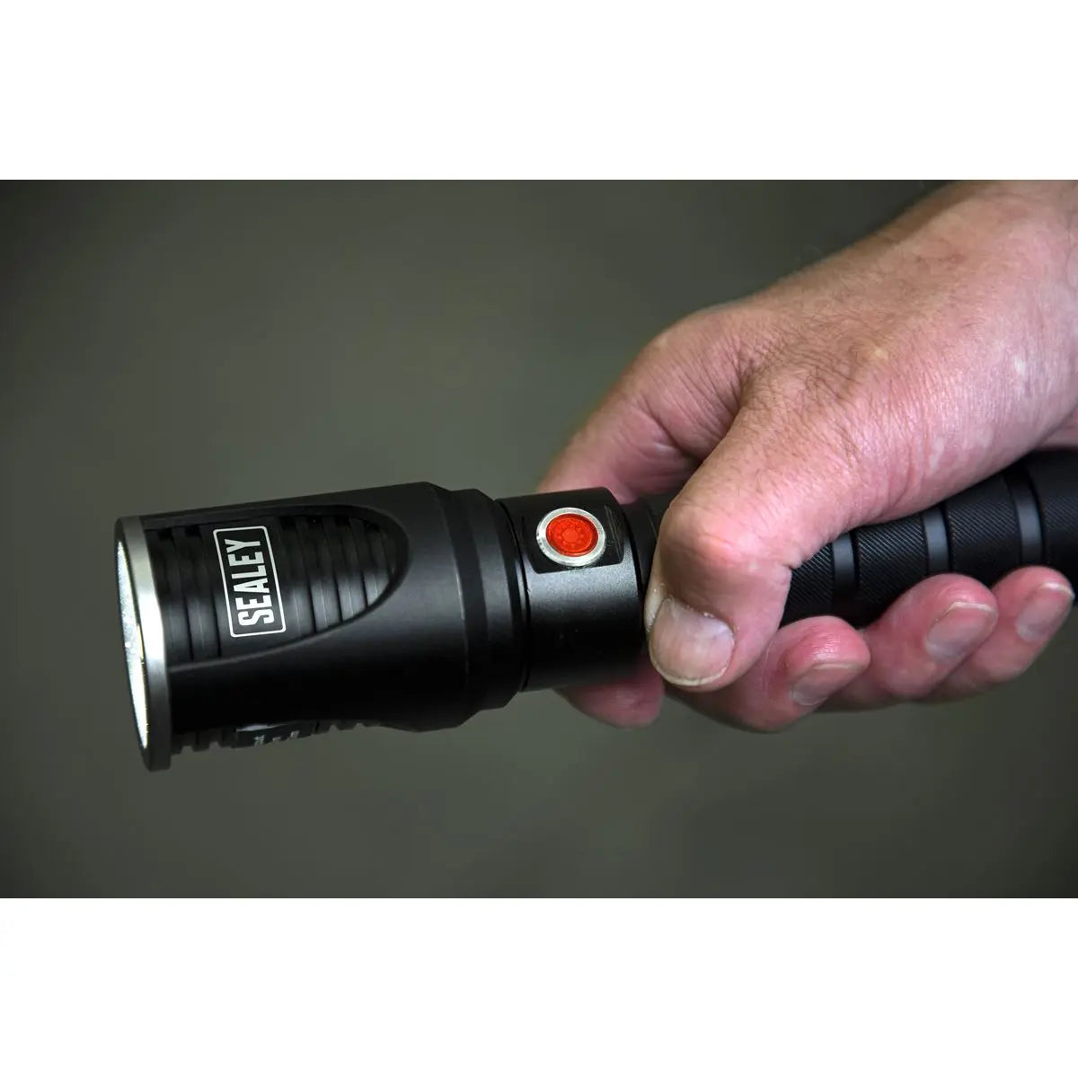 Sealey Rechargeable Aluminium Torch with Adjustable Focus 5W SMD LED White Rose Tools