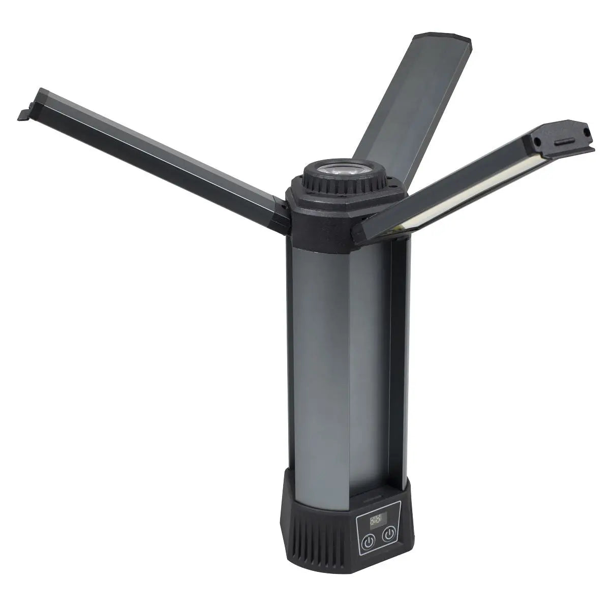 Sealey Rechargeable Flexible Floodlight with Tripod 24W COB LED & 5W SMD LED White Rose Tools