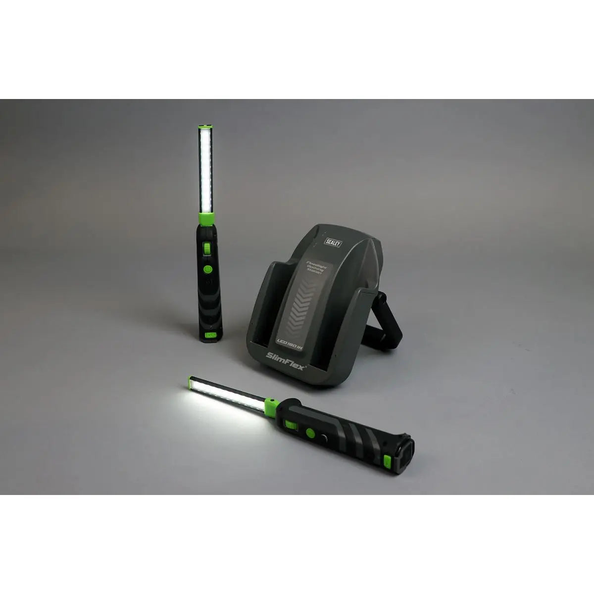 Sealey Rechargeable Floodlight/Folding Inspection Light Docking Station Kit