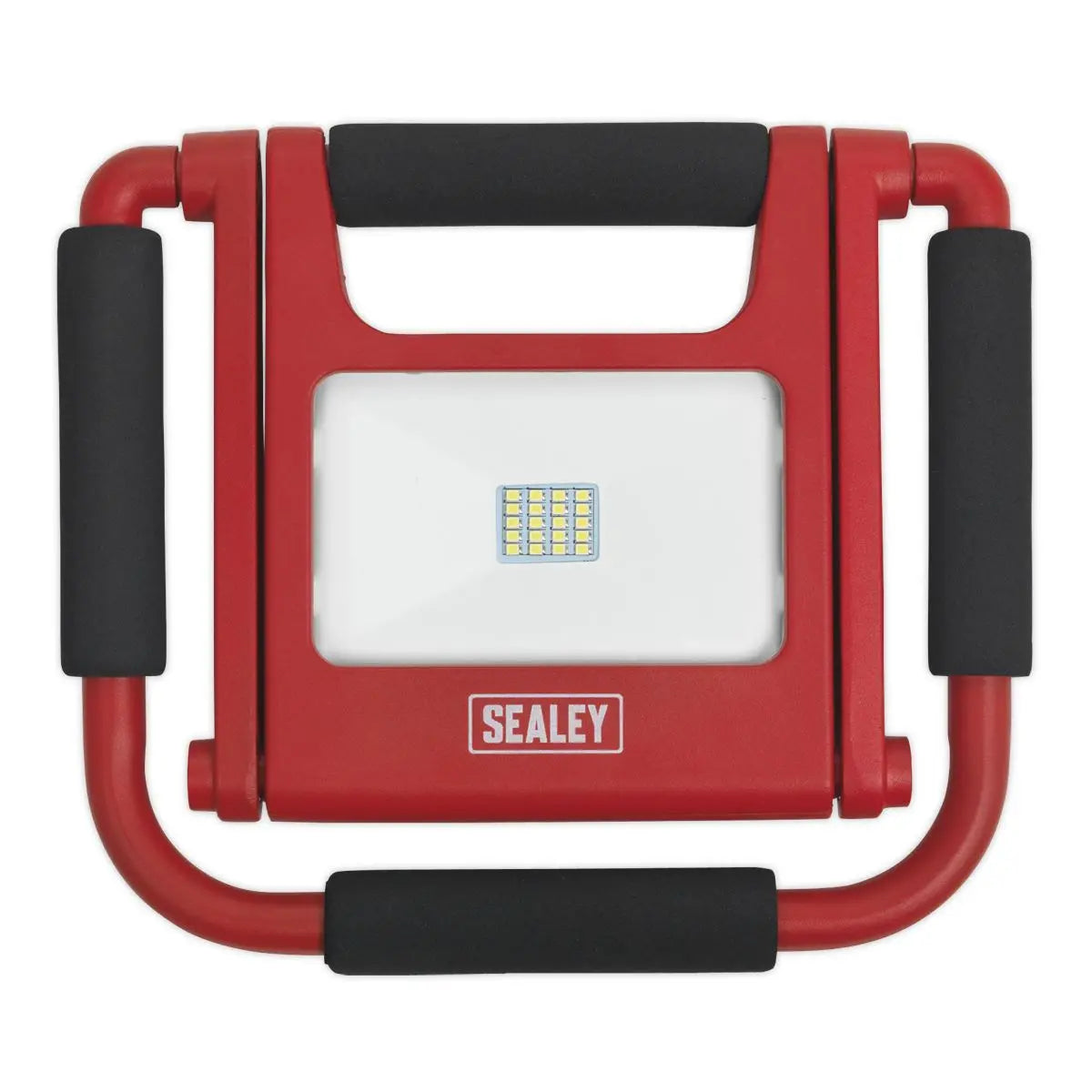 Sealey Rechargeable Fold Flat Floodlight 20W SMD LED Lithium-ion White Rose Tools