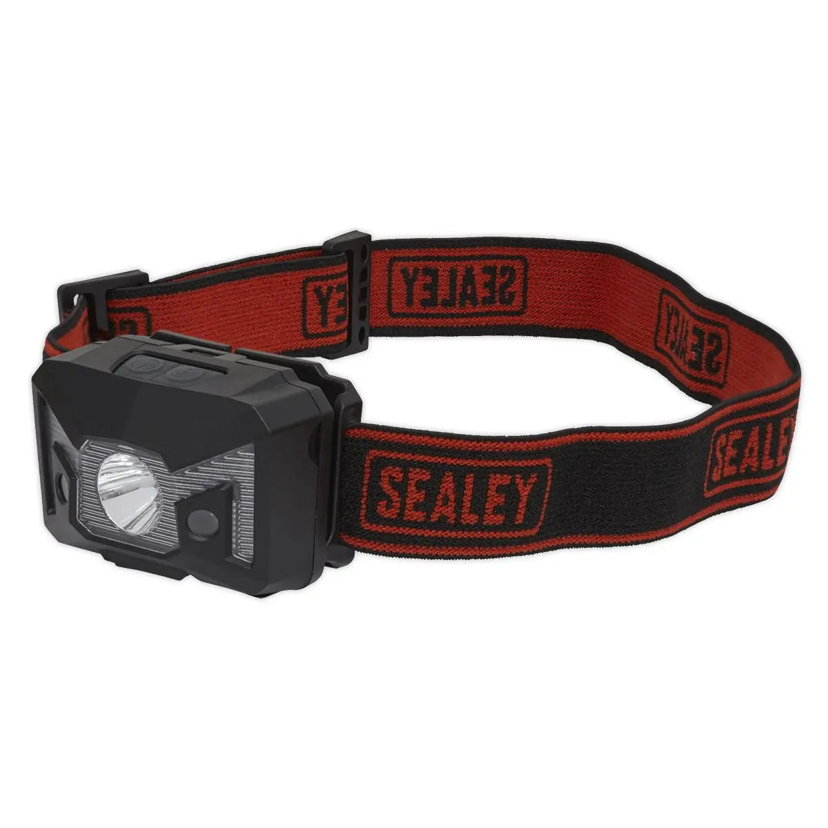 Sealey Rechargeable Head Torch with Auto-Sensor 3W SMD LED White Rose Tools