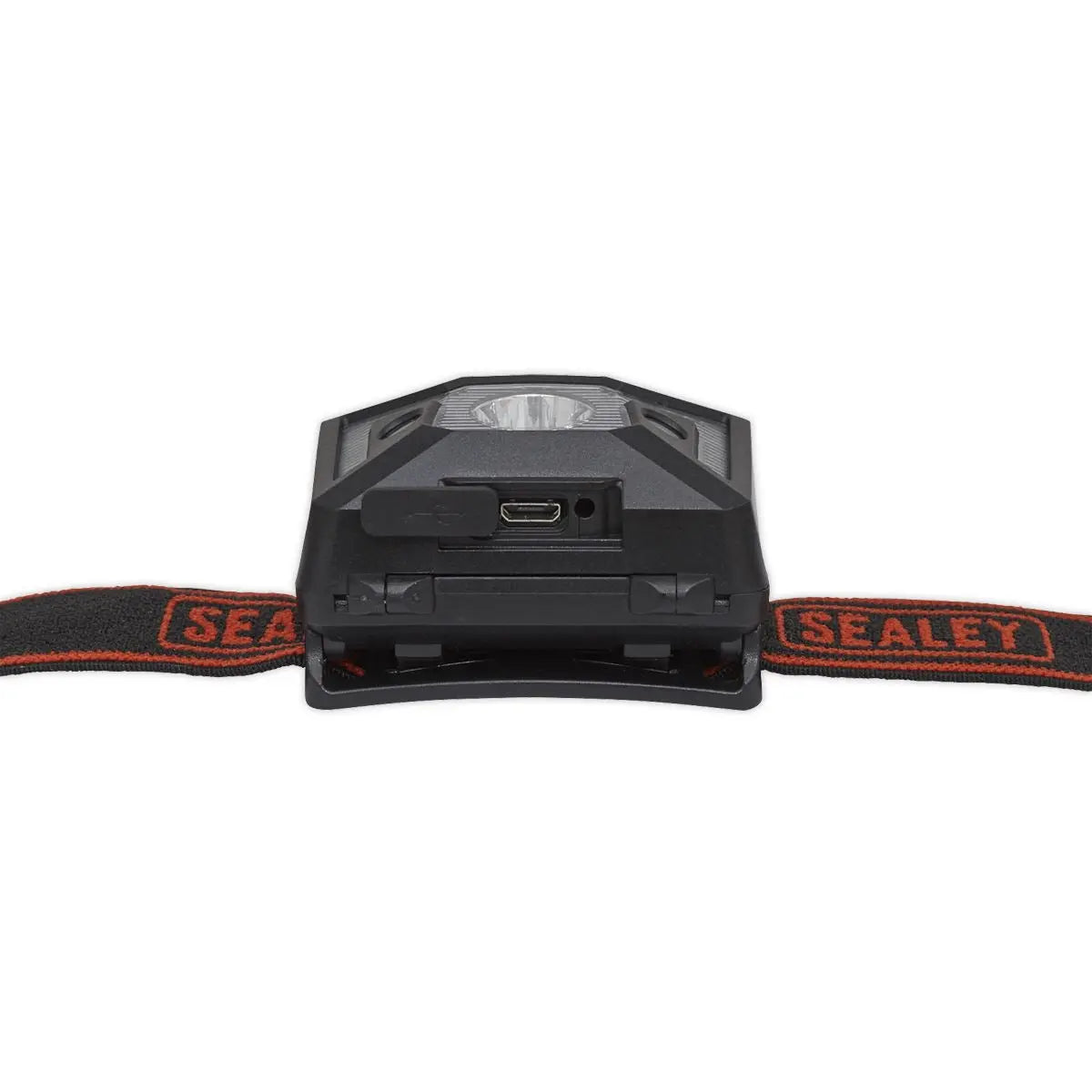 Sealey Rechargeable Head Torch with Auto-Sensor 3W SMD LED White Rose Tools