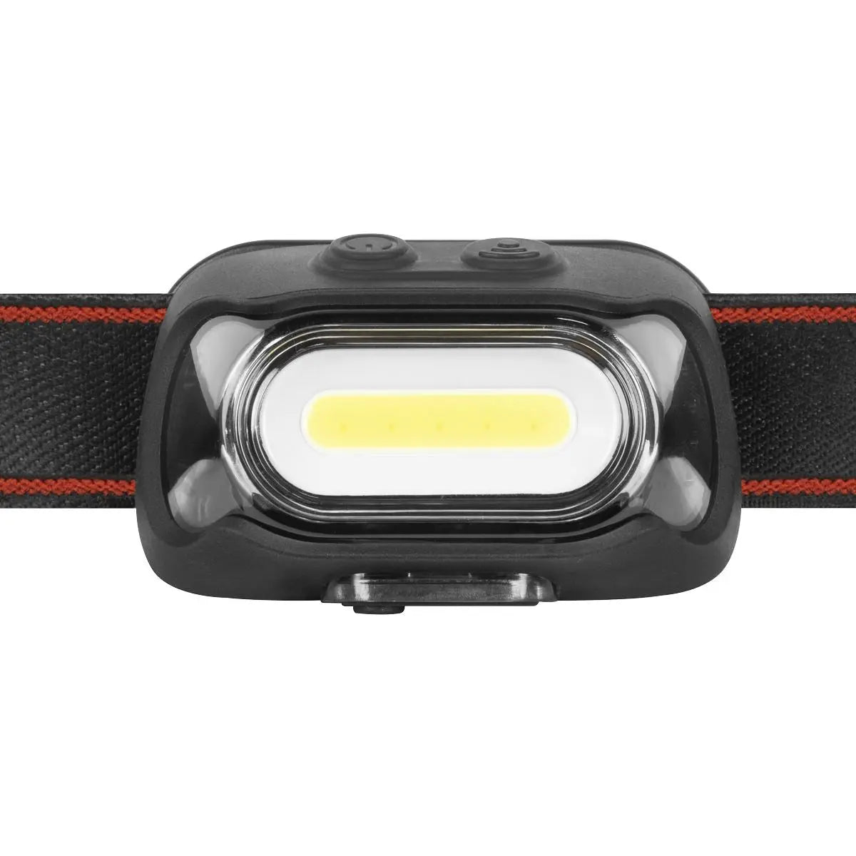 Sealey Rechargeable Head Torch with Auto-Sensor 8W COB LED White Rose Tools