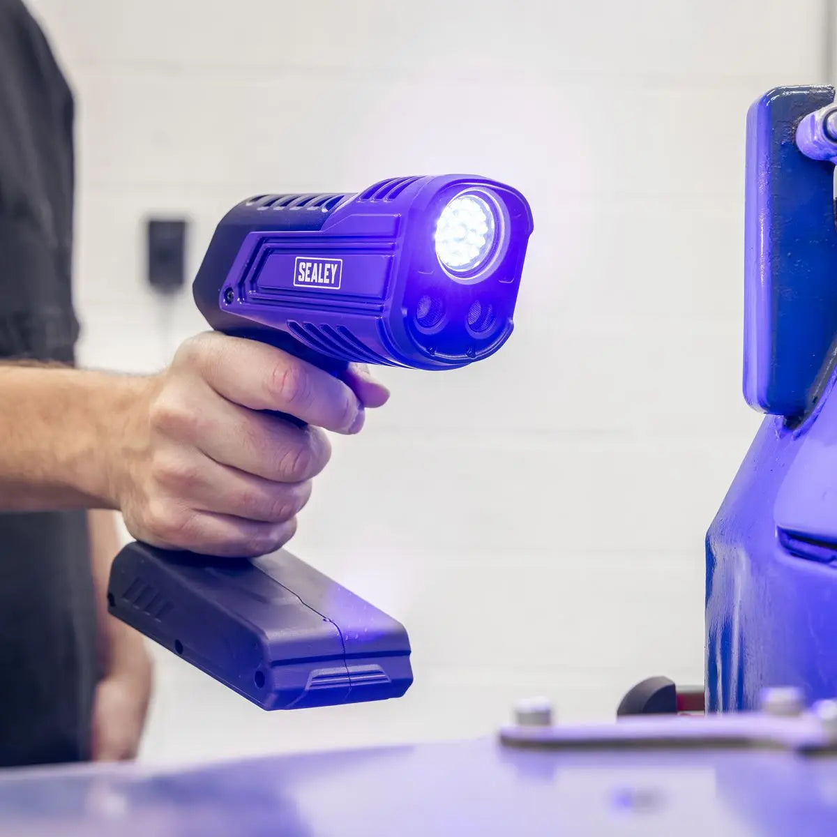 Sealey Rechargeable Inspection UV Curing Light Kit 66W White Rose Tools