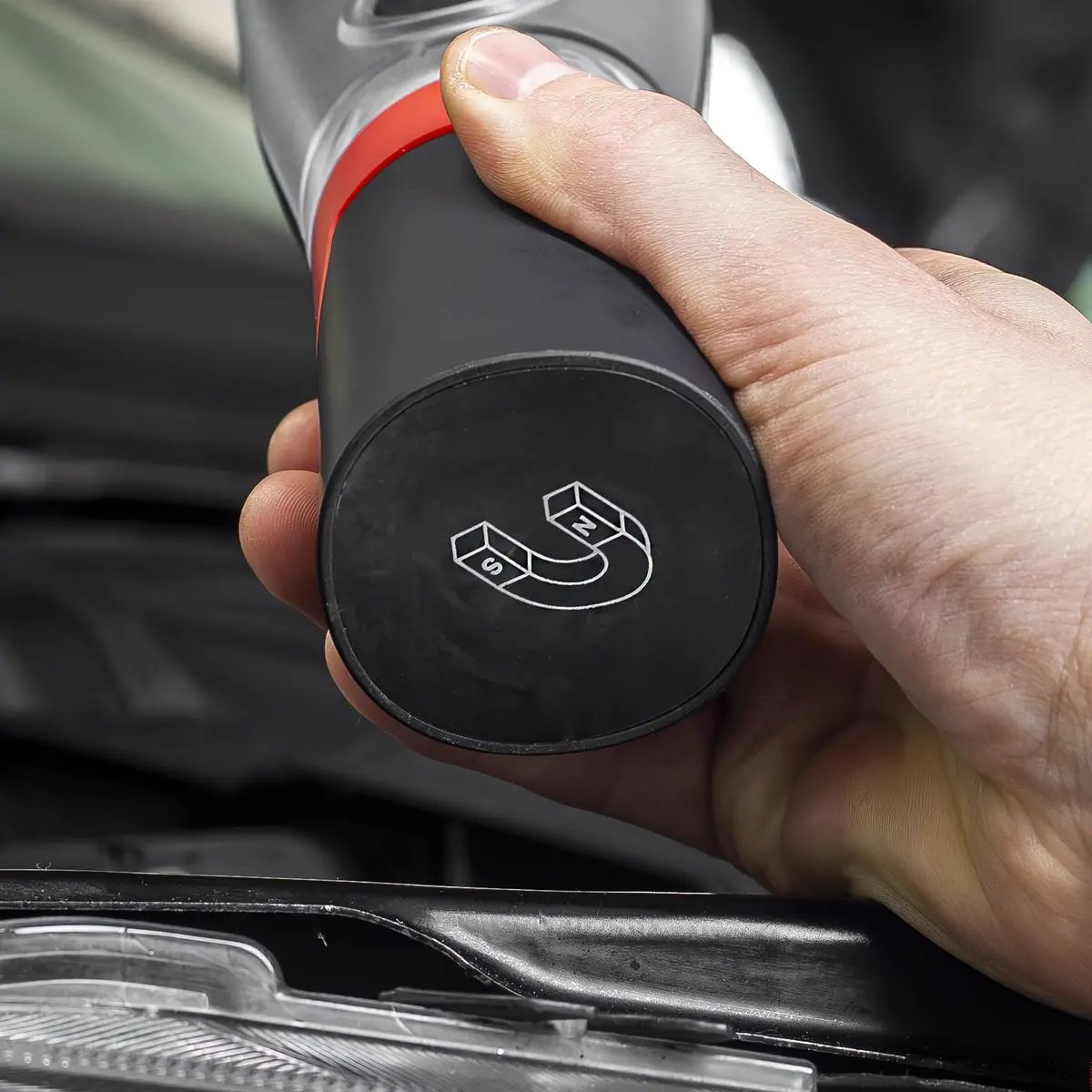 Sealey Rechargeable LED Twist Inspection Light 20W COB & 3W SMD, 3000lm, Magnetic Base & Power Bank White Rose Tools