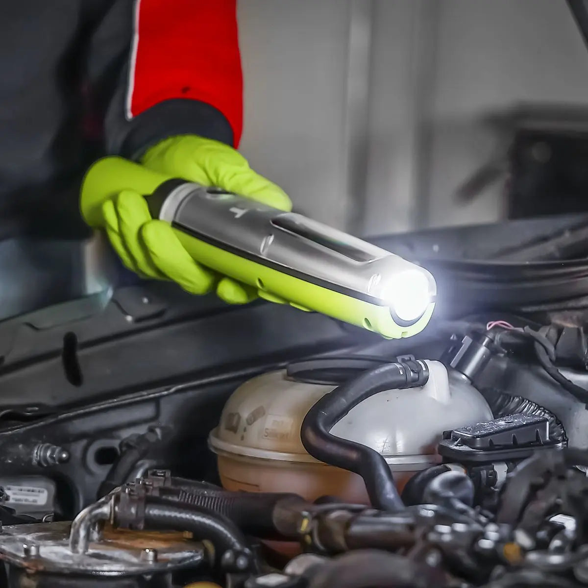 Sealey Rechargeable LED Twist® Inspection Light 20W COB + 3W SMD, 3000lm, Magnetic Base & Power Bank White Rose Tools