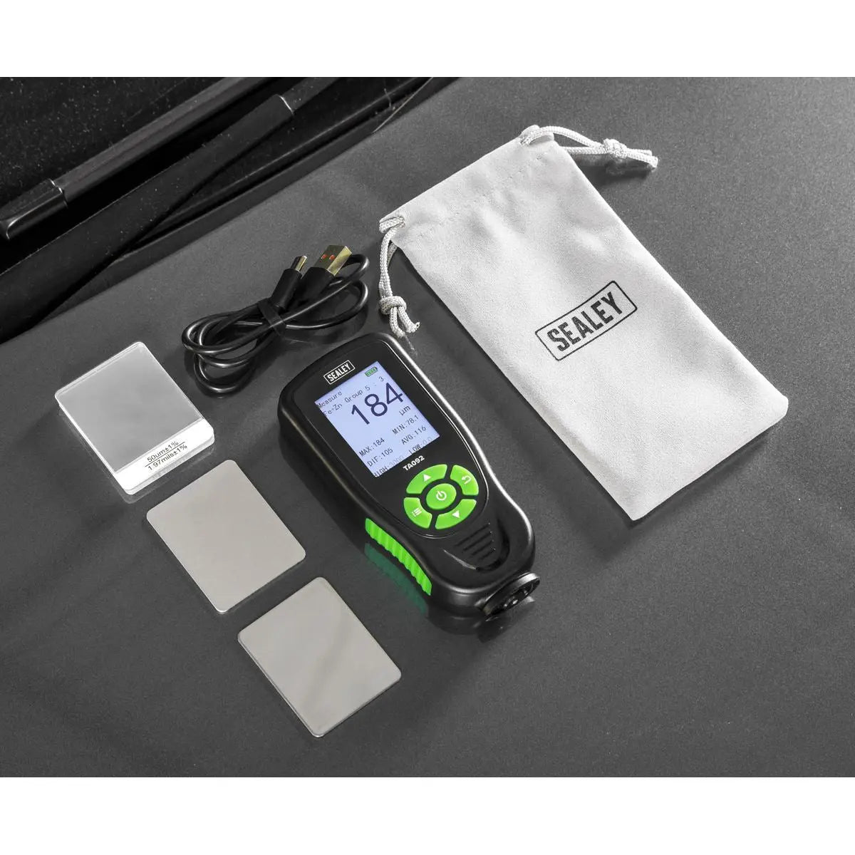 Sealey Rechargeable Paint Thickness Gauge White Rose Tools