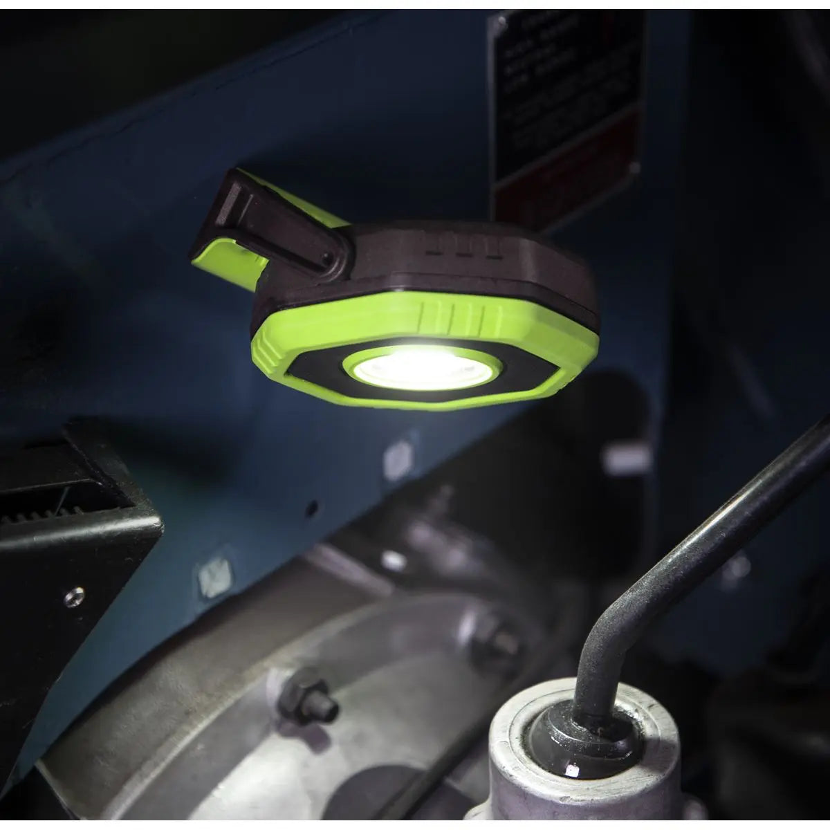 Sealey Rechargeable Pocket Floodlight with Magnet 360° 14W COB LED - Green