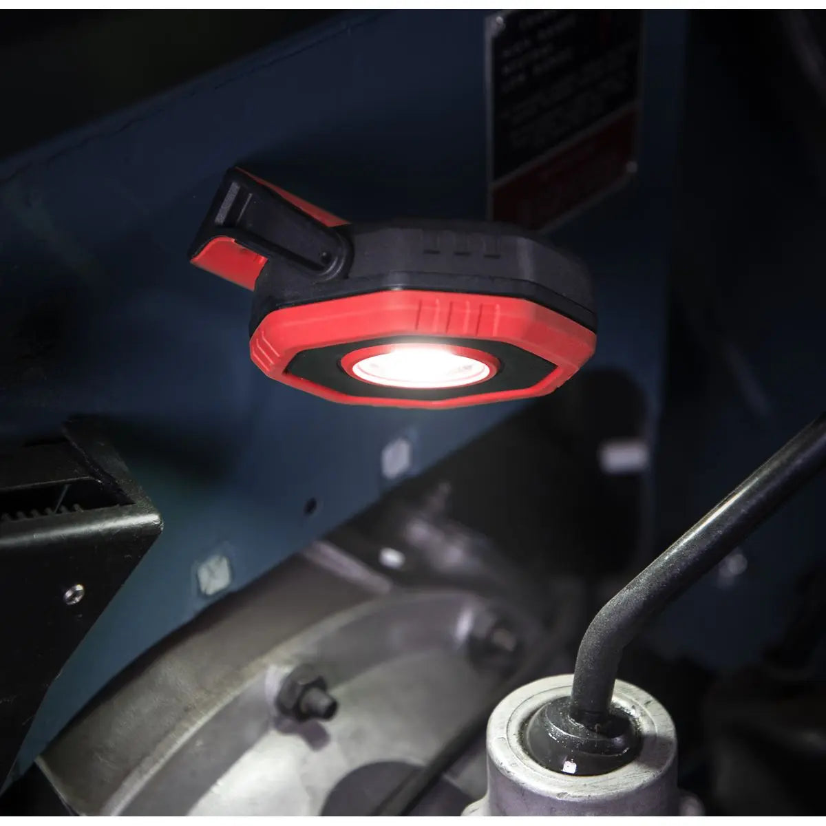 Sealey Rechargeable Pocket Floodlight with Magnet 360° 14W COB LED - Red