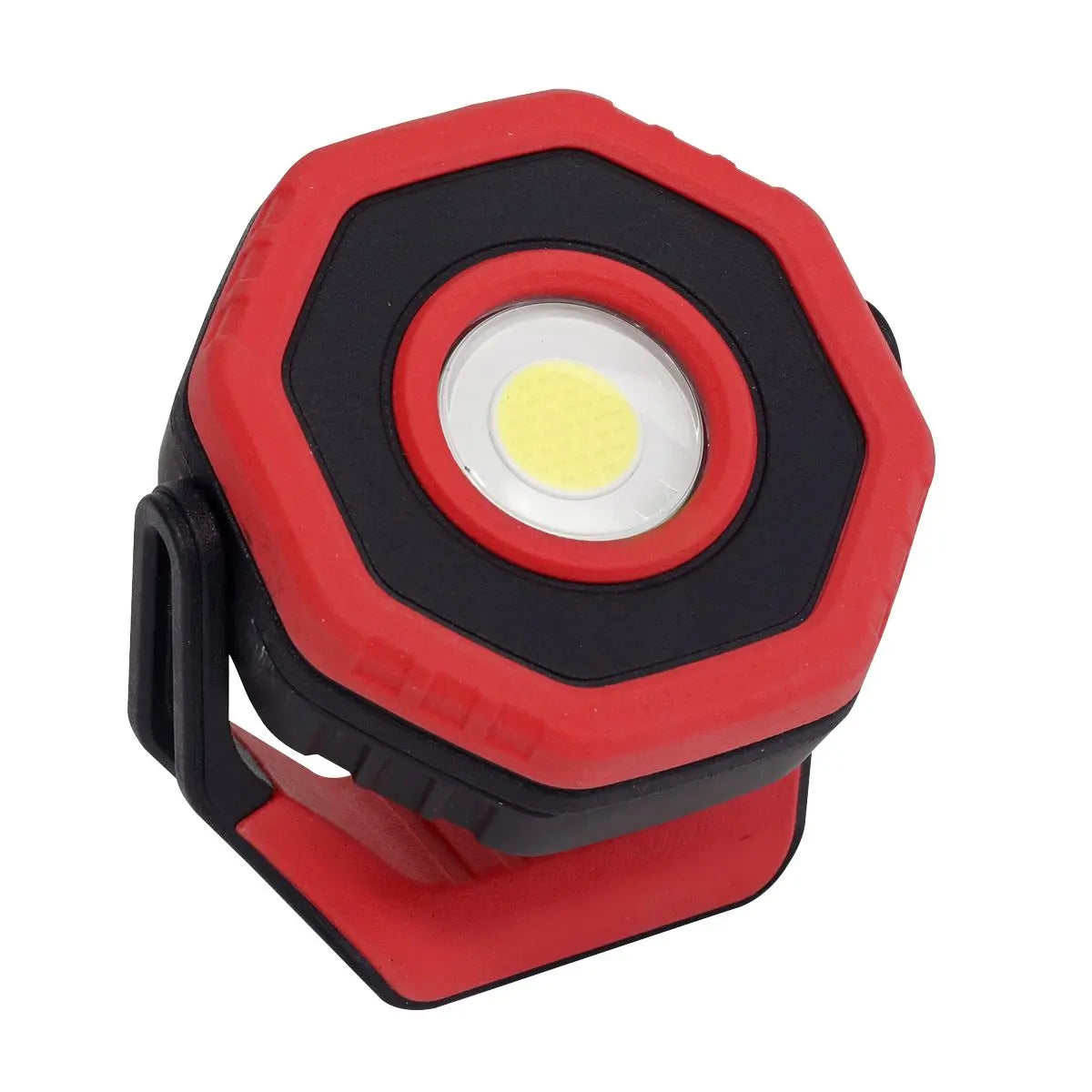 Sealey Rechargeable Pocket Floodlight with Magnet 360° 7W COB LED - Red White Rose Tools