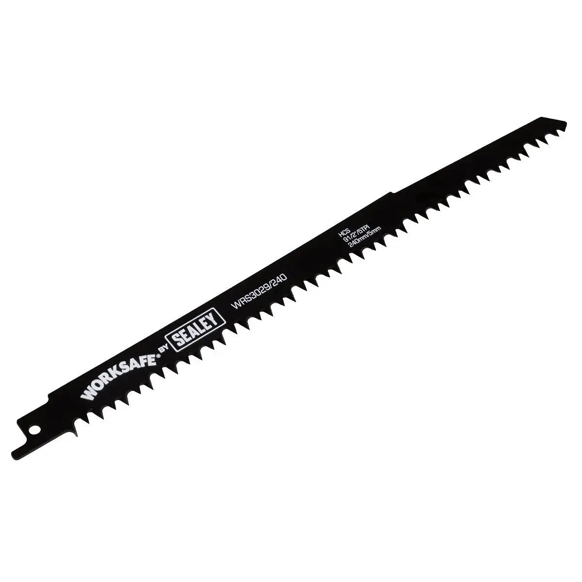 Sealey Reciprocating Saw Blade Wood 240mm 5tpi - Pack of 5