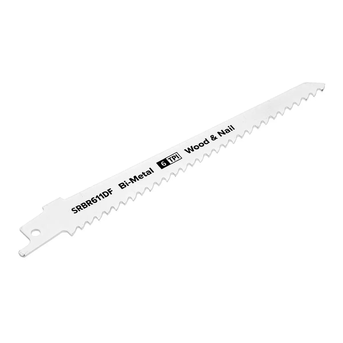 Sealey Reciprocating Saw Blade Wood & Nail 150mm 6tpi - Pack of 5
