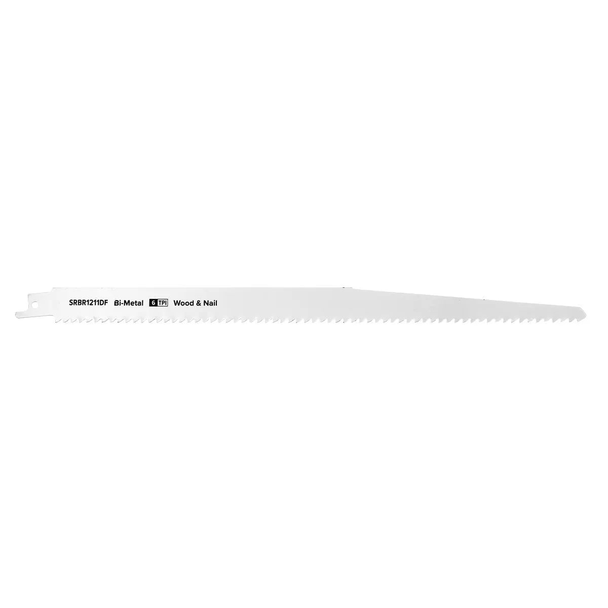 Sealey Reciprocating Saw Blade Wood & Nail 300mm 6tpi - Pack of 5