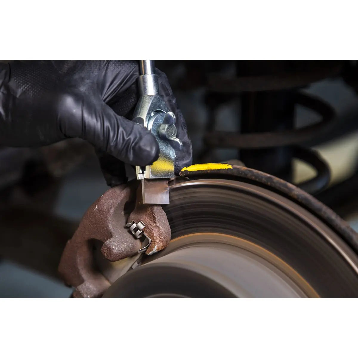 Sealey Remover Brake Disc Lip Set  White Rose Tools