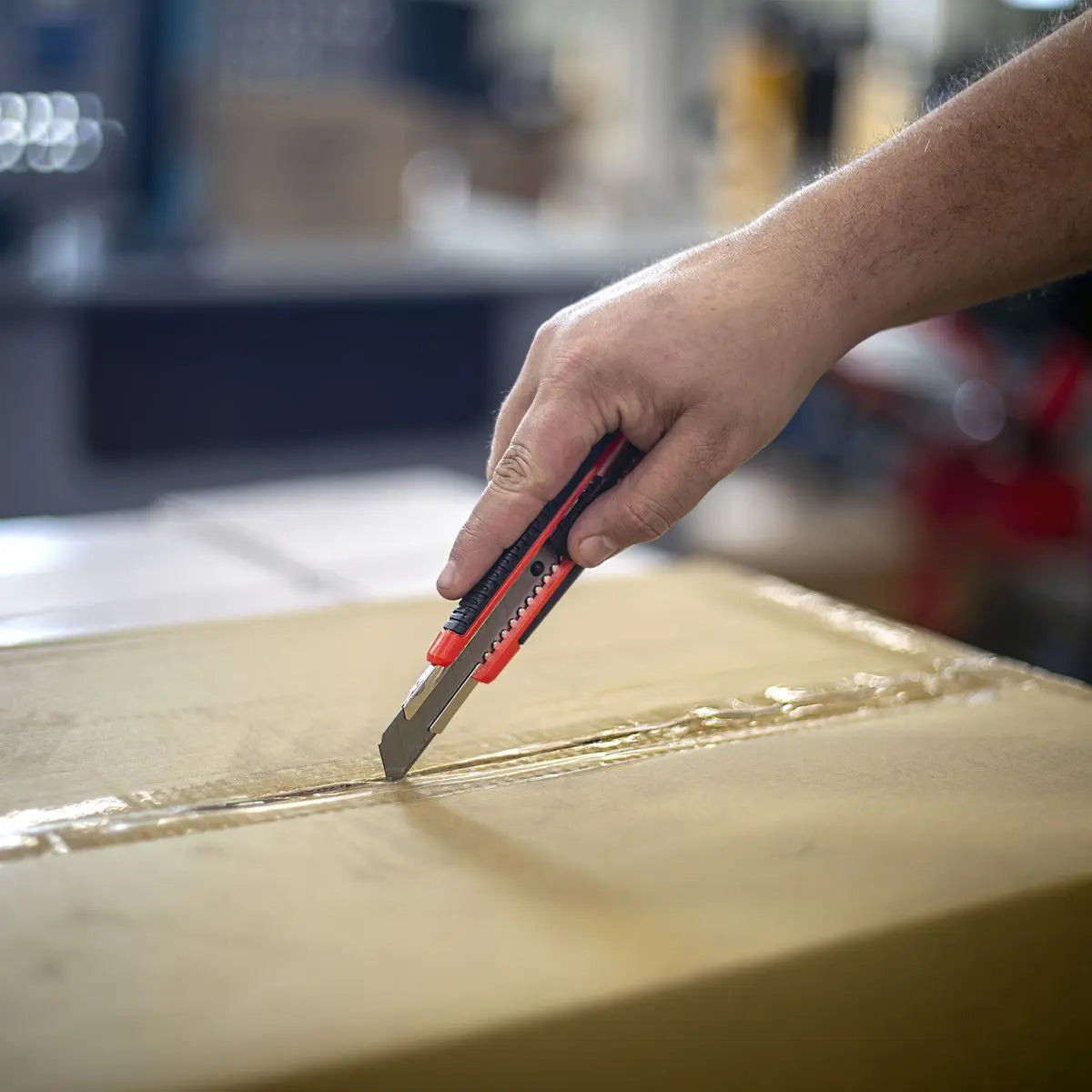 Sealey Retractable Snap-Off Knife Heavy-Duty White Rose Tools