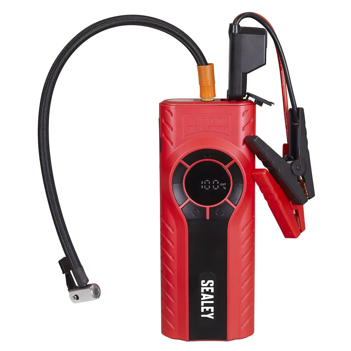 Sealey RoadStart® 1200A 12V Jump Starter & Tyre Inflator White Rose Tools