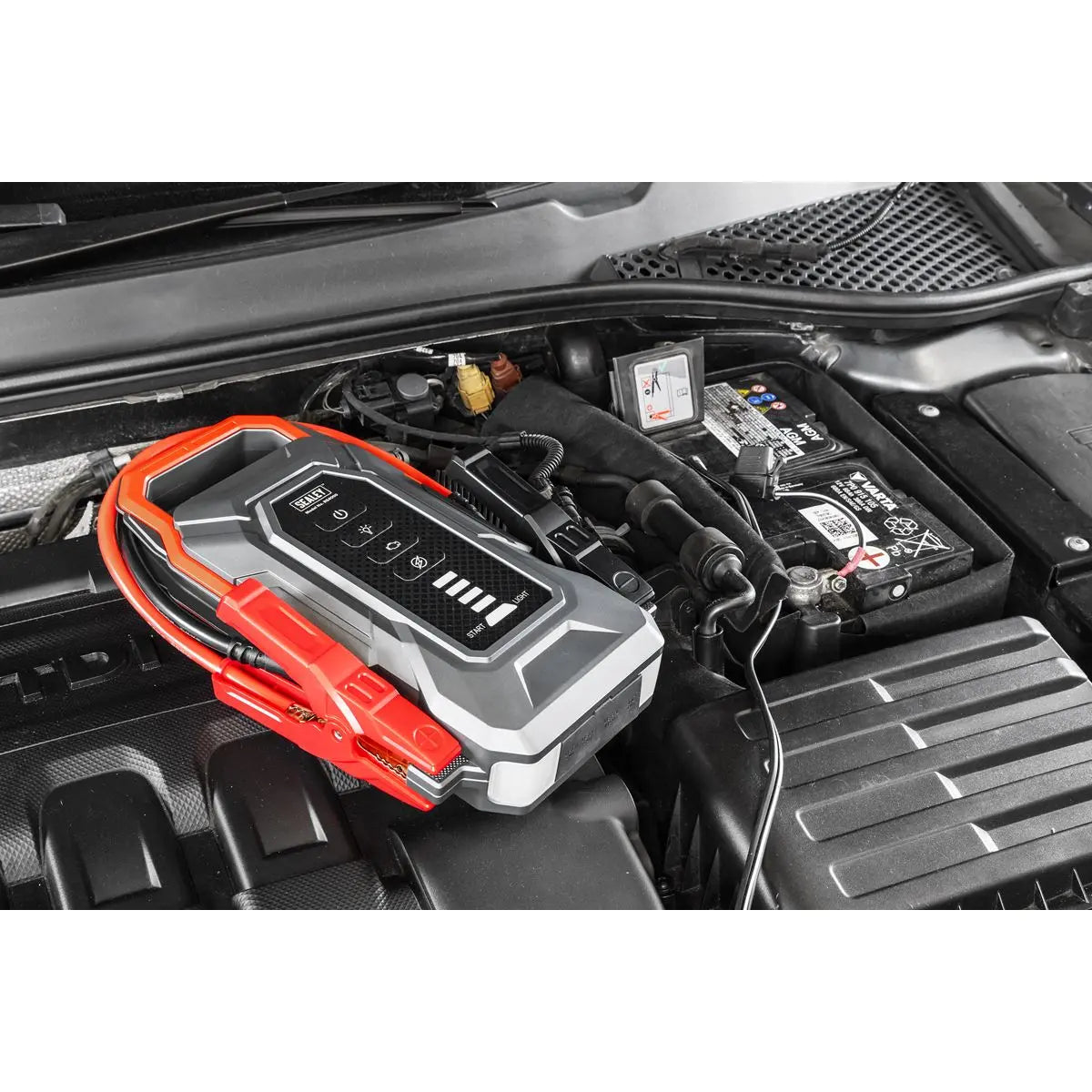 Sealey RoadStart® 12V Jump Starter Power Pack 4000A White Rose Tools