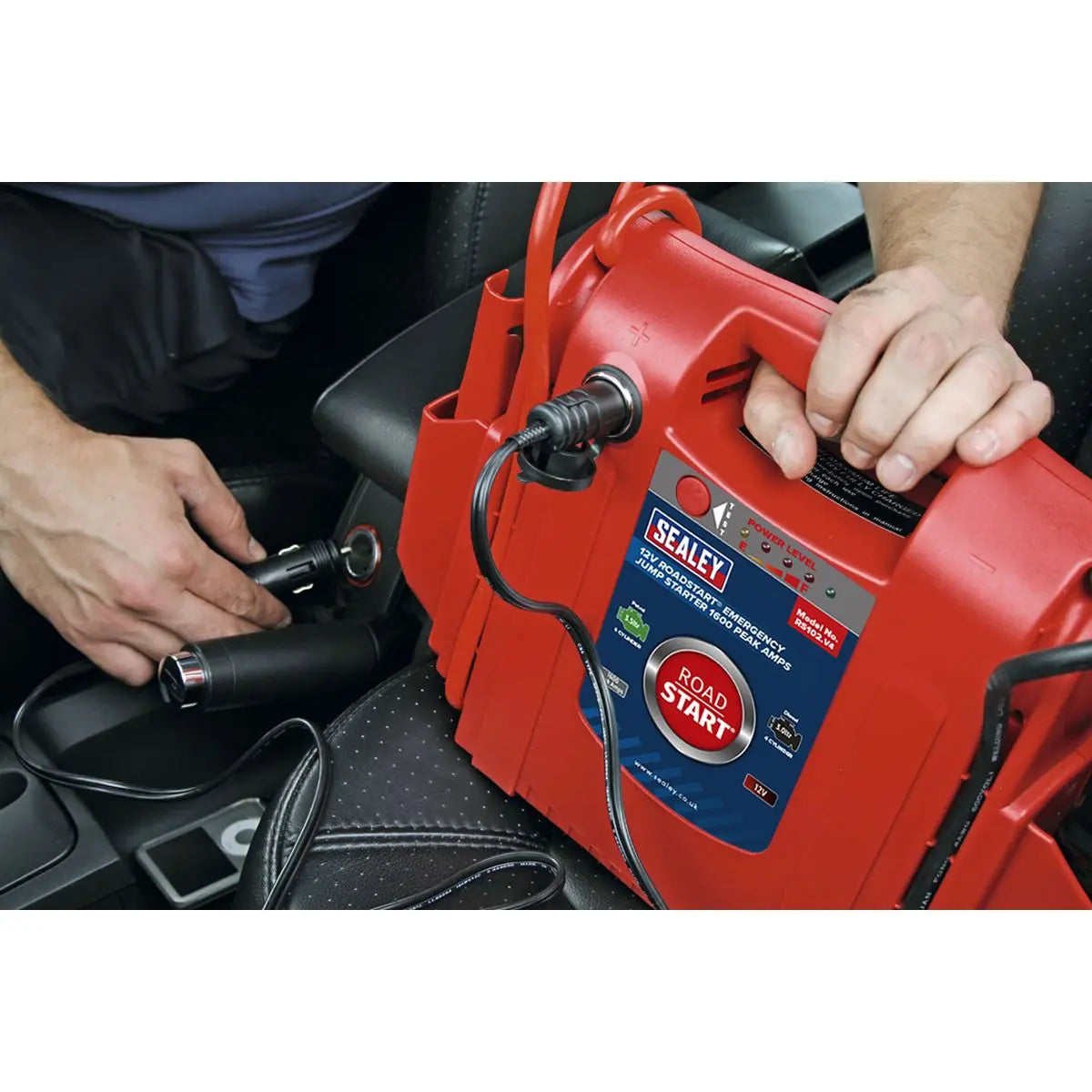 Sealey RoadStart® Emergency Jump Starter 12V 1600 Peak Amps