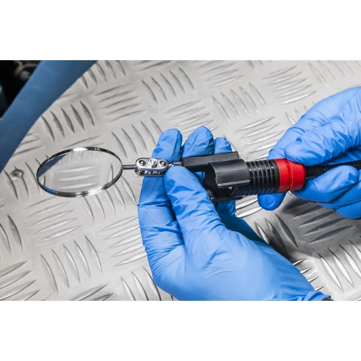 Sealey Round Mirror for LED Pick-Up Tool White Rose Tools