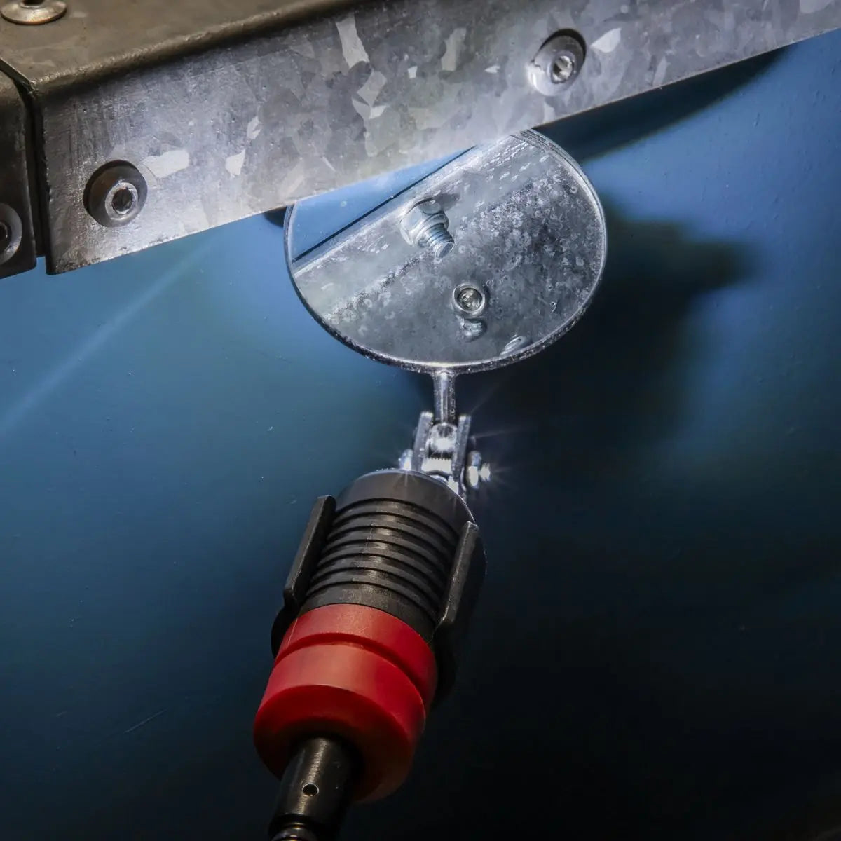 Sealey Round Mirror for LED Pick-Up Tool White Rose Tools