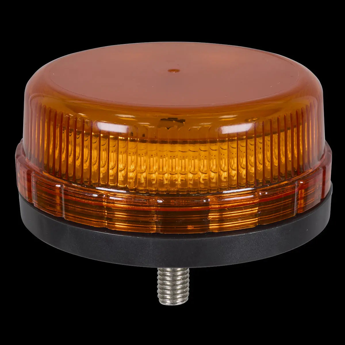 Sealey SMD LED Rotating Flashing Warning Beacon with 12mm Bolt Fixing 12V/24V White Rose Tools