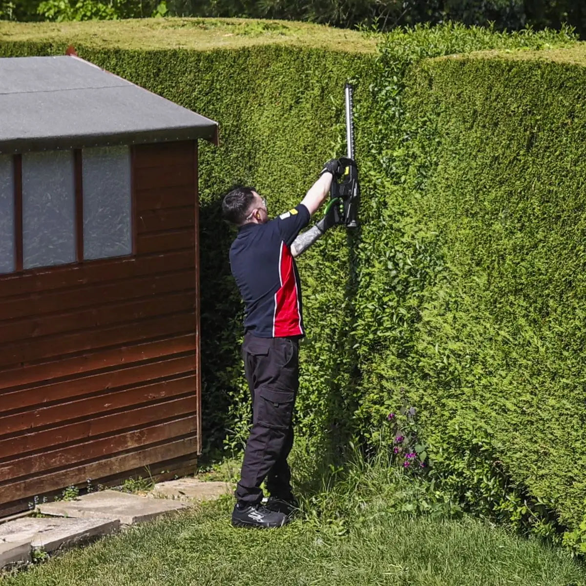 Sealey SV10.8 Series Cordless Hedge Trimmer 10.8V - Body Only White Rose Tools