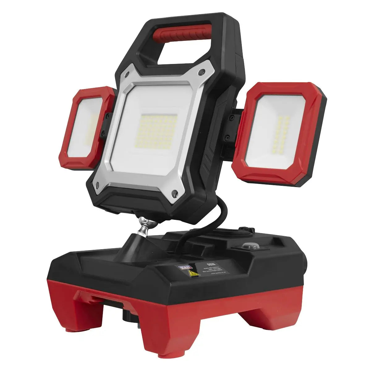 Sealey SV20 Series 2-in-1 Cordless/Corded 45W SMD LED Worklight Kit 20V 4Ah White Rose Tools
