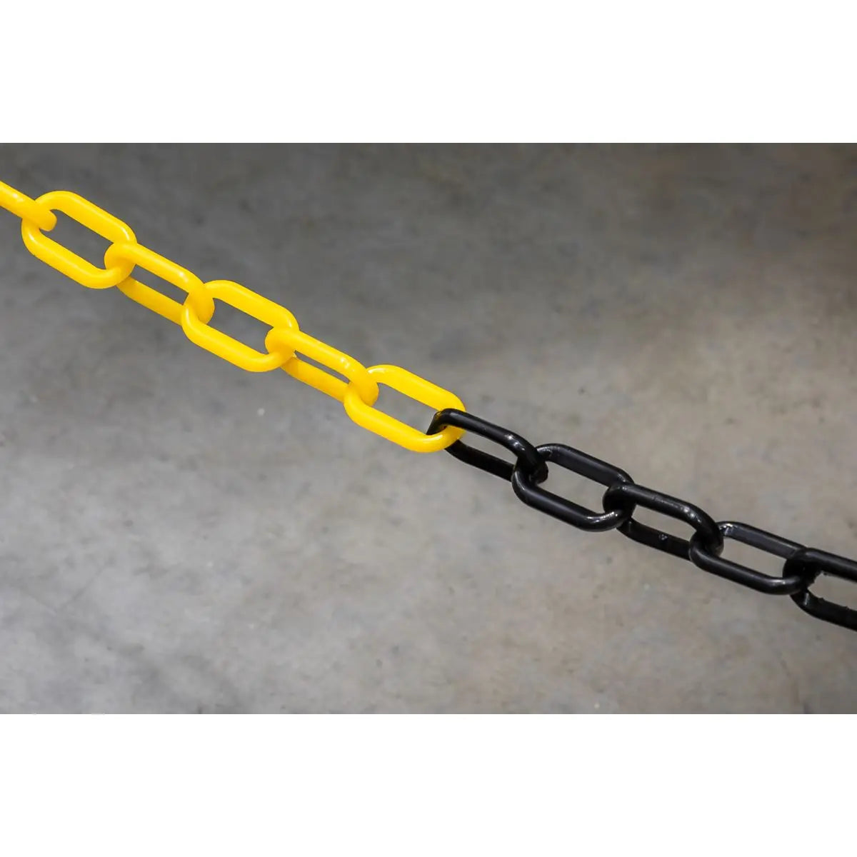 Sealey Safety Chain Black/Yellow 25m x 6mm  White Rose Tools