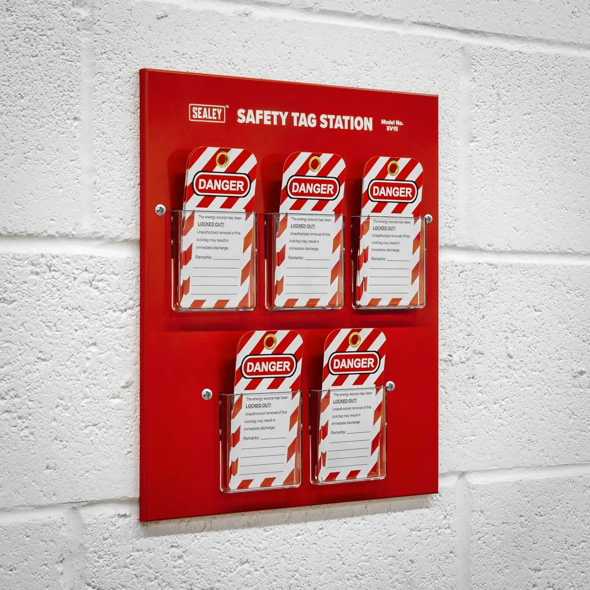 Sealey Safety Tag Station White Rose Tools