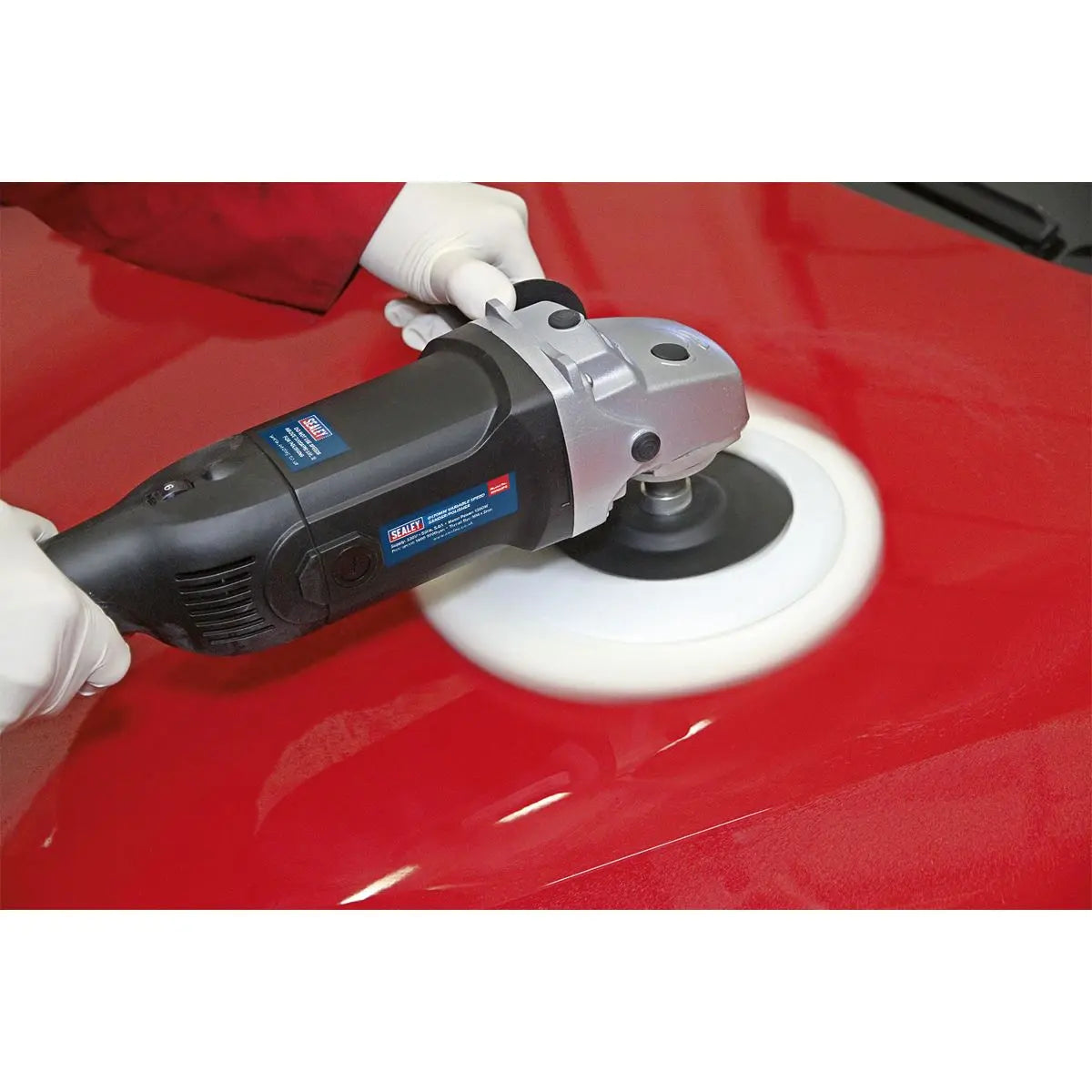 Sealey Sander/Polisher Ø170mm Variable Speed 1300W/230V