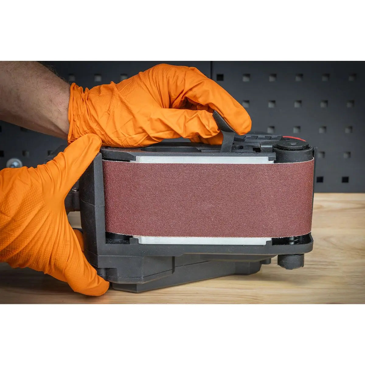 Sealey Sanding Belt 76 x 457mm 120Grit Pack of 5 White Rose Tools