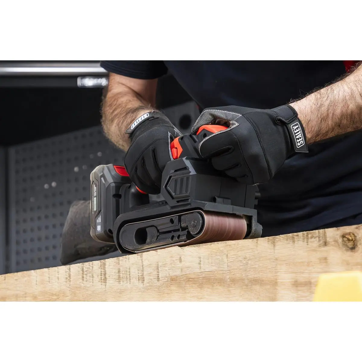 Sealey Sanding Belt 76 x 457mm 120Grit Pack of 5 White Rose Tools