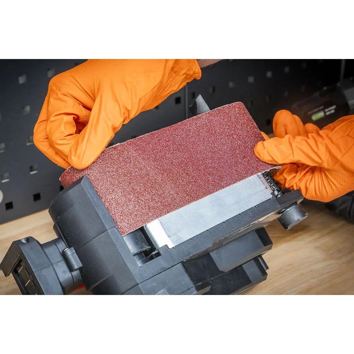 Sealey Sanding Belt 76 x 457mm 60Grit Pack of 5 White Rose Tools