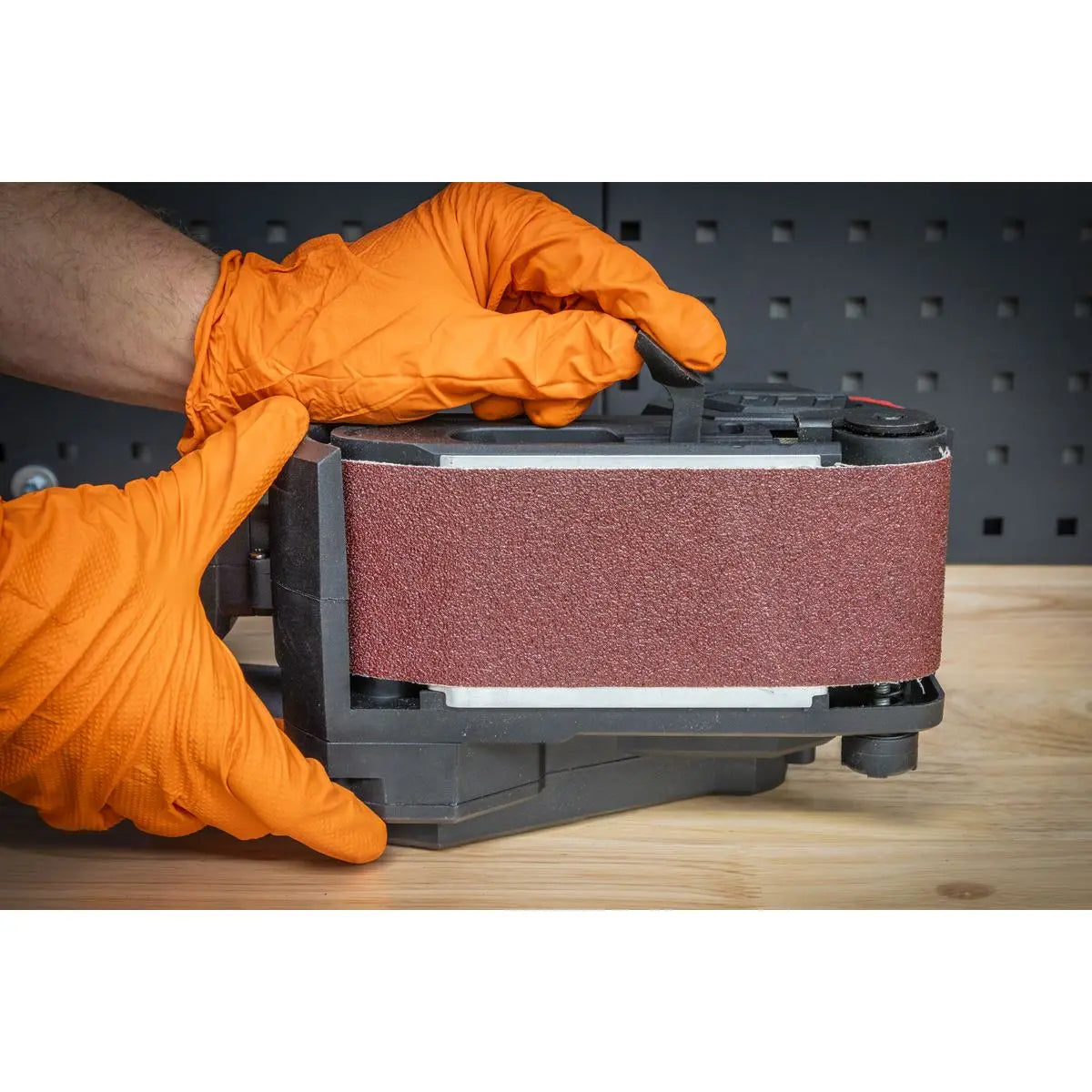 Sealey Sanding Belt 76 x 457mm 60Grit Pack of 5 White Rose Tools