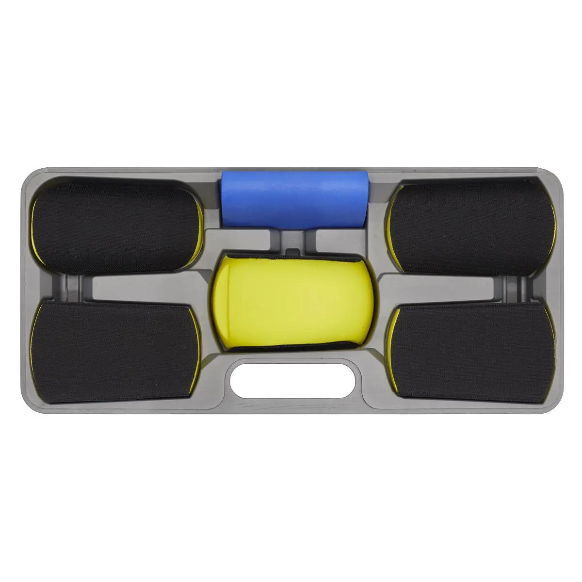 Sealey Sanding Block Hook-and-Loop Kit 6pc