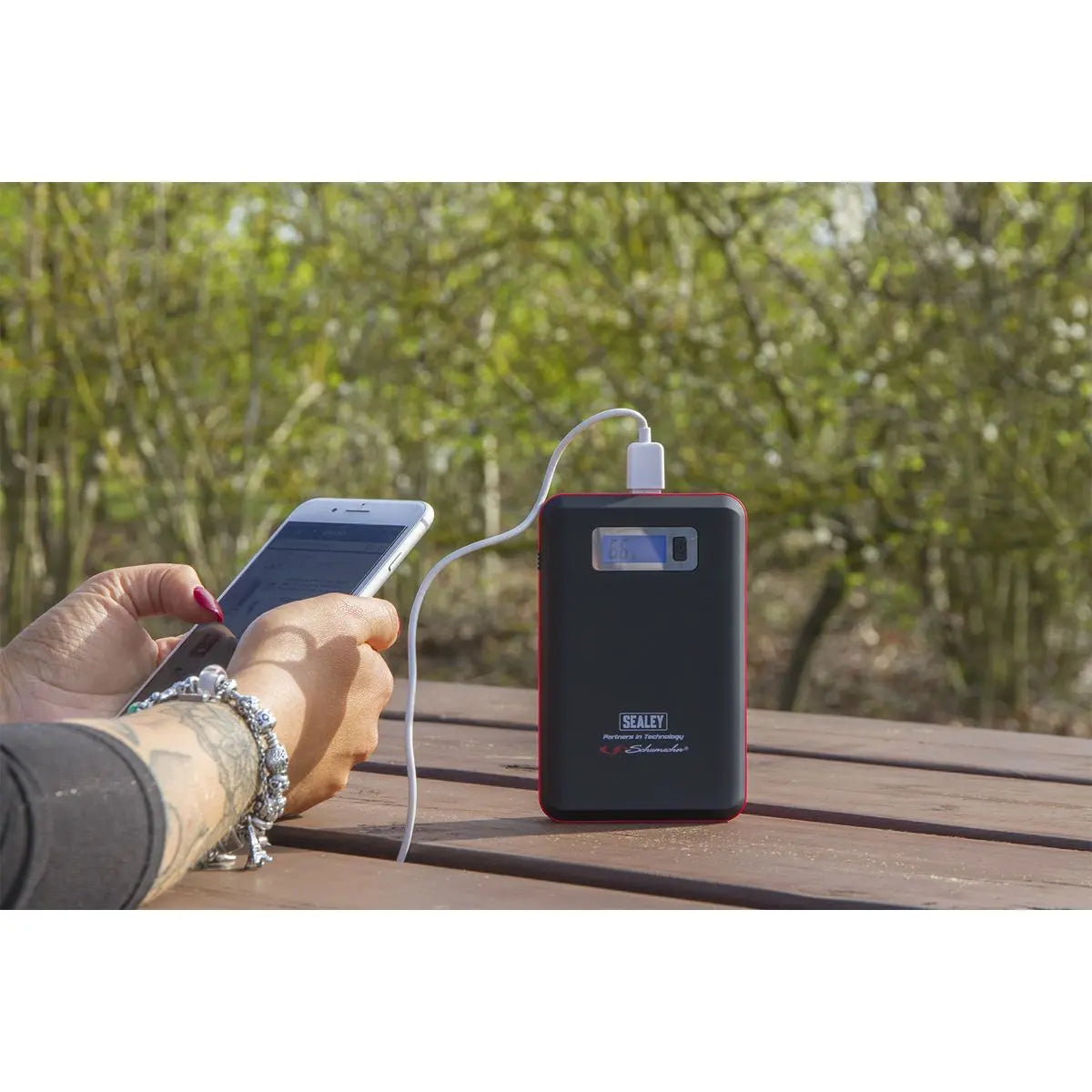 Sealey Schumacher 400A Lithium-Ion (LICOO2) Jump Starter Power Pack Compact