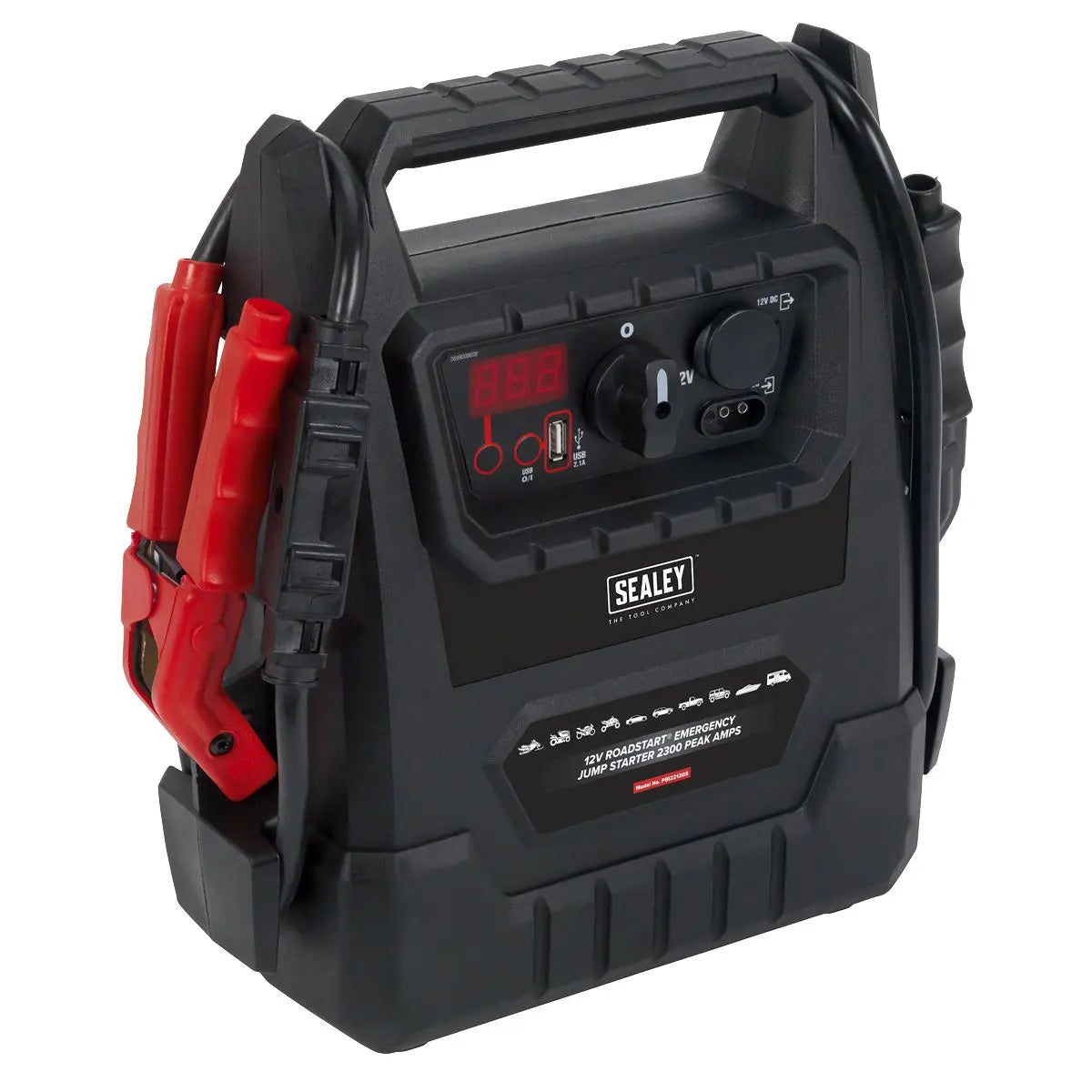 Sealey Schumacher RoadStart Emergency Jump Starter 12V 2300 Peak Amps DEKRA Approved