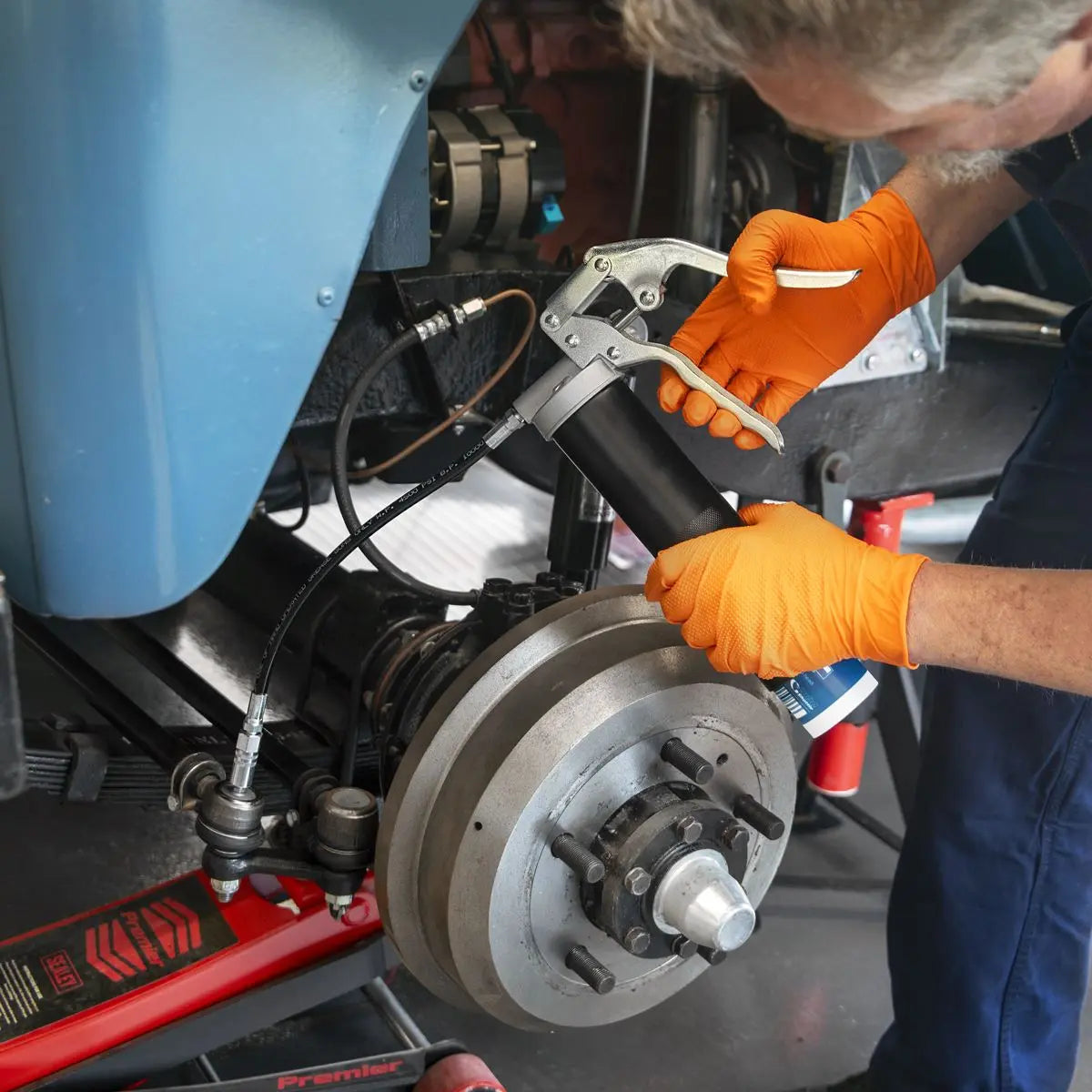 Sealey Screw-Type Grease Gun - Pistol Style White Rose Tools