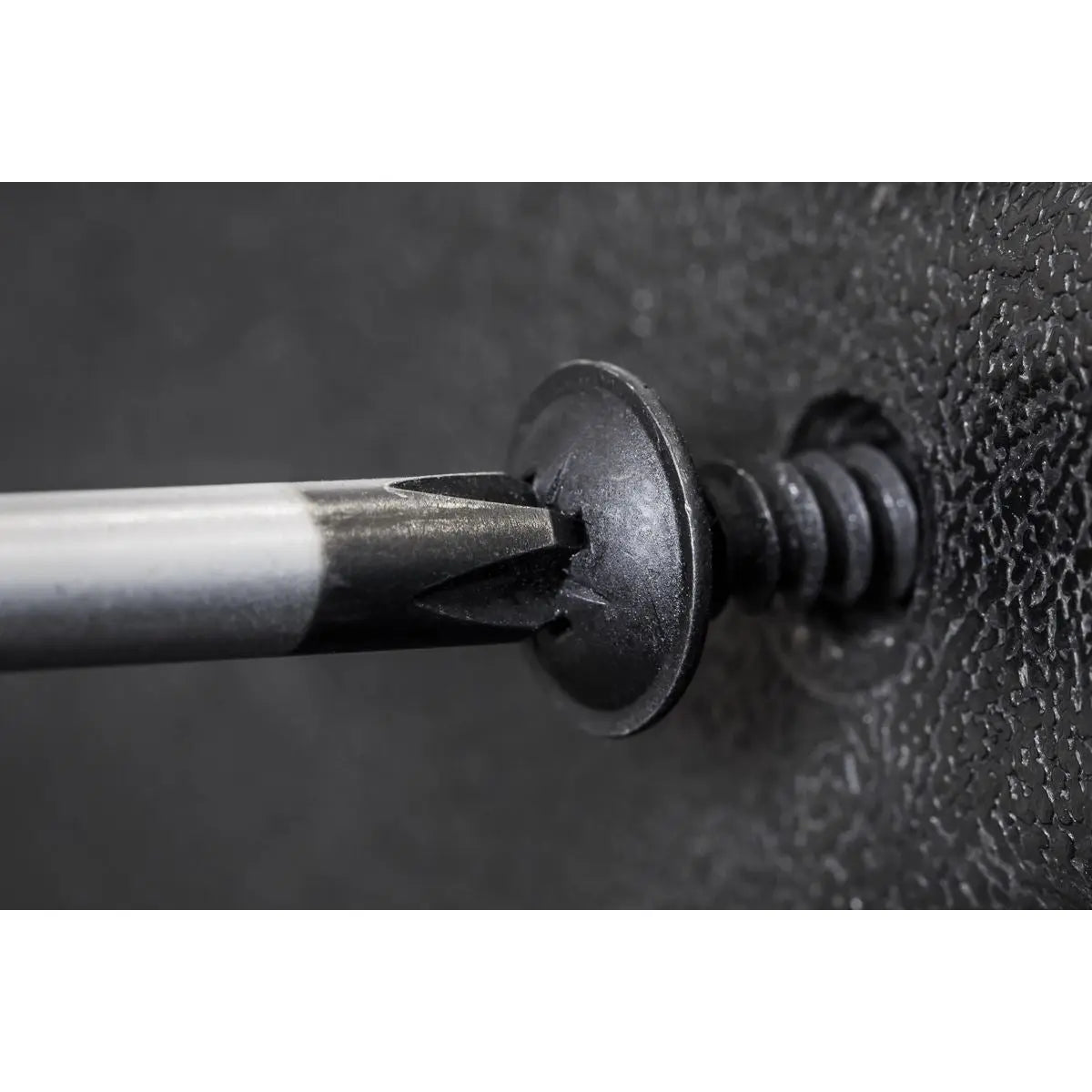 Sealey Self-Tapping Screw 4.8 x 19mm Flanged Head Black Pozi Pack of 100