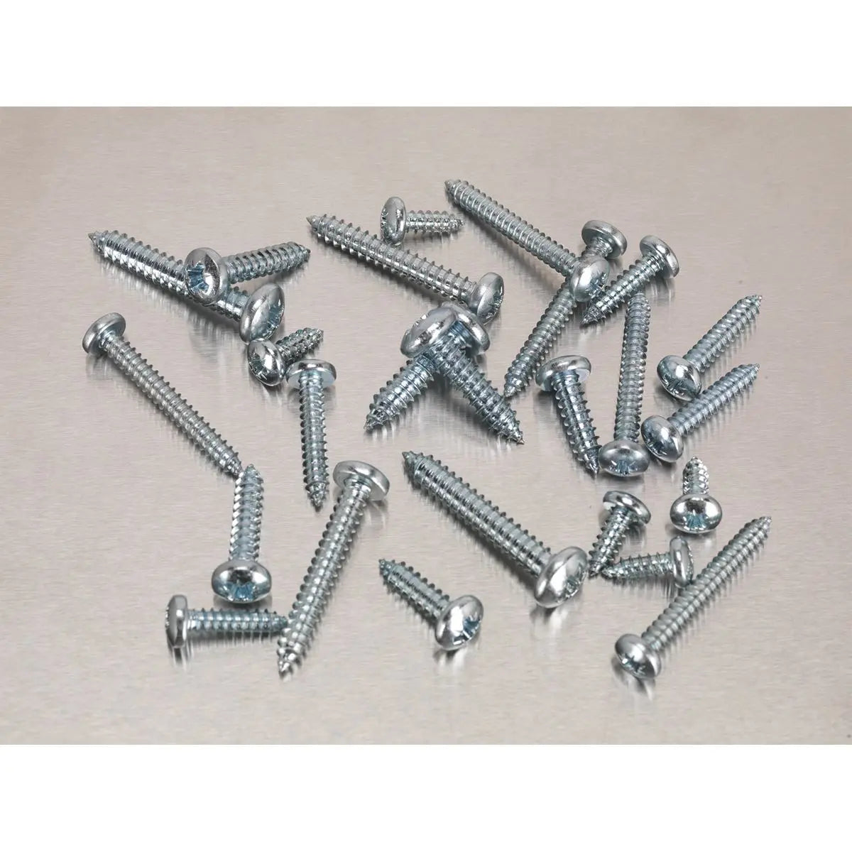 Sealey Self-Tapping Screw Assortment DIN 798CZ 305pc Pan Head Pozi Zinc