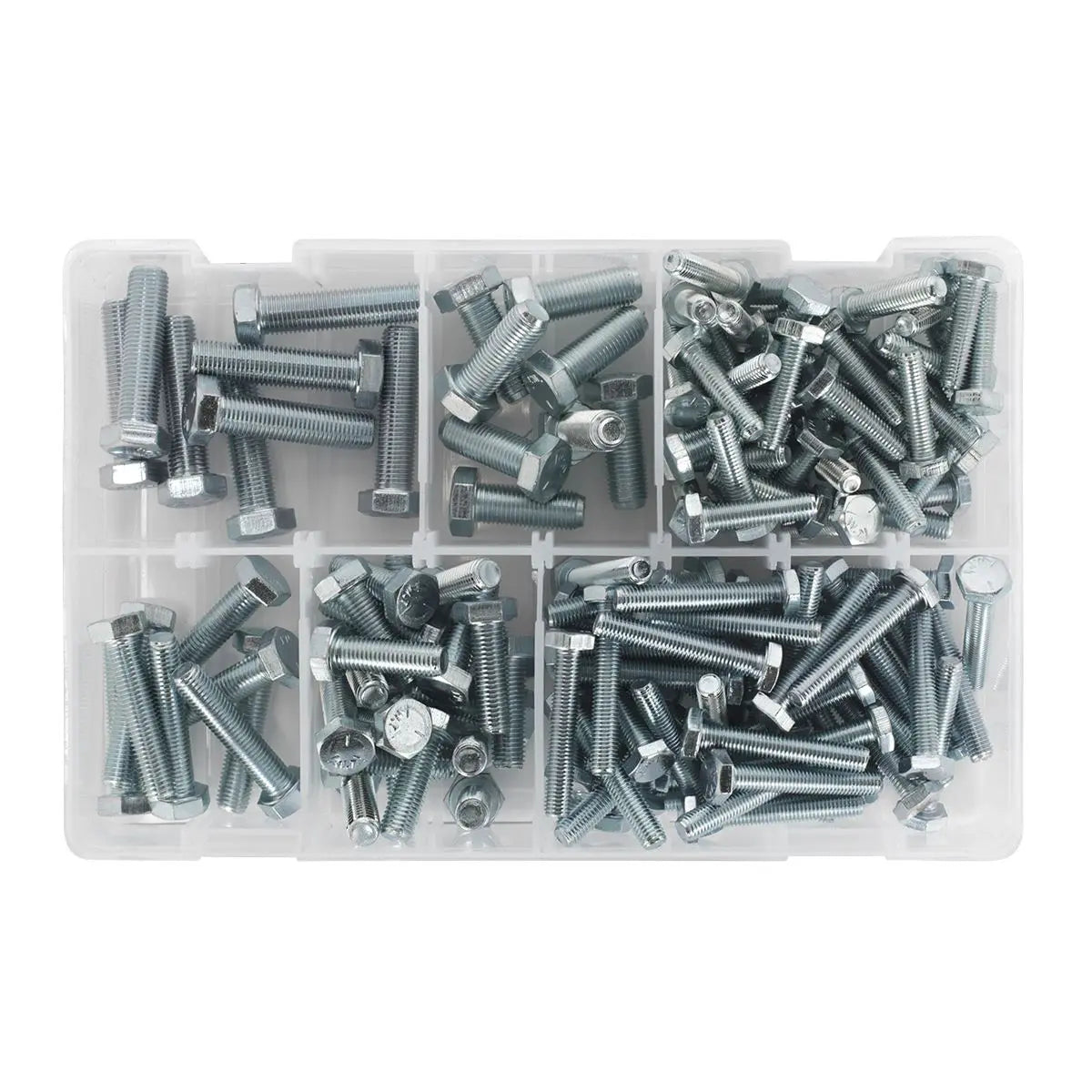 Sealey Setscrew Assortment 144pc 1/4"-3/8"UNF