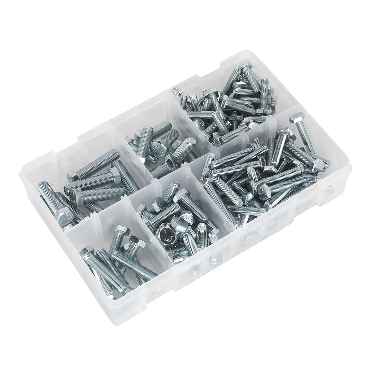 Sealey Setscrew Assortment 144pc 1/4"-3/8"UNF