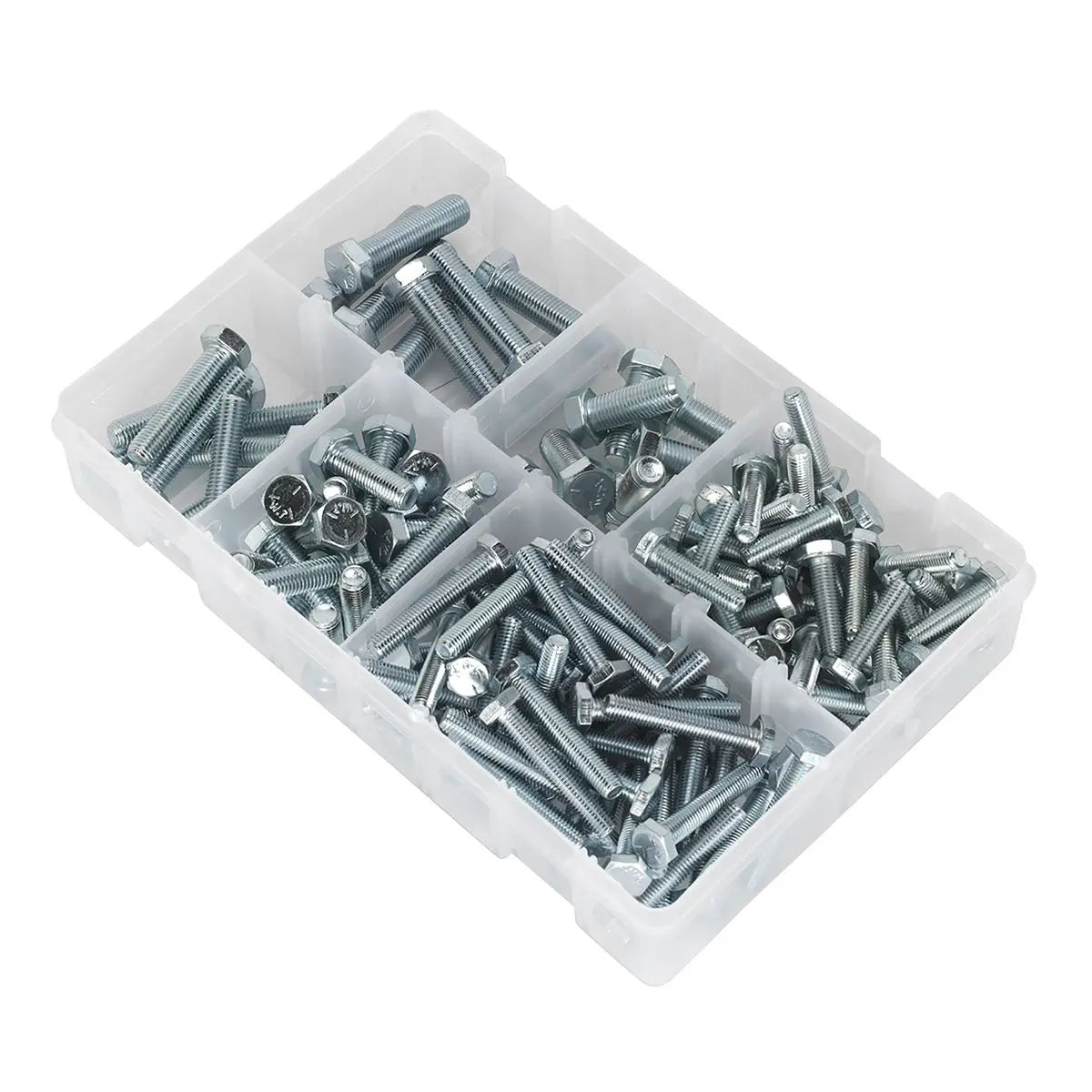 Sealey Setscrew Assortment 144pc 1/4"-3/8"UNF