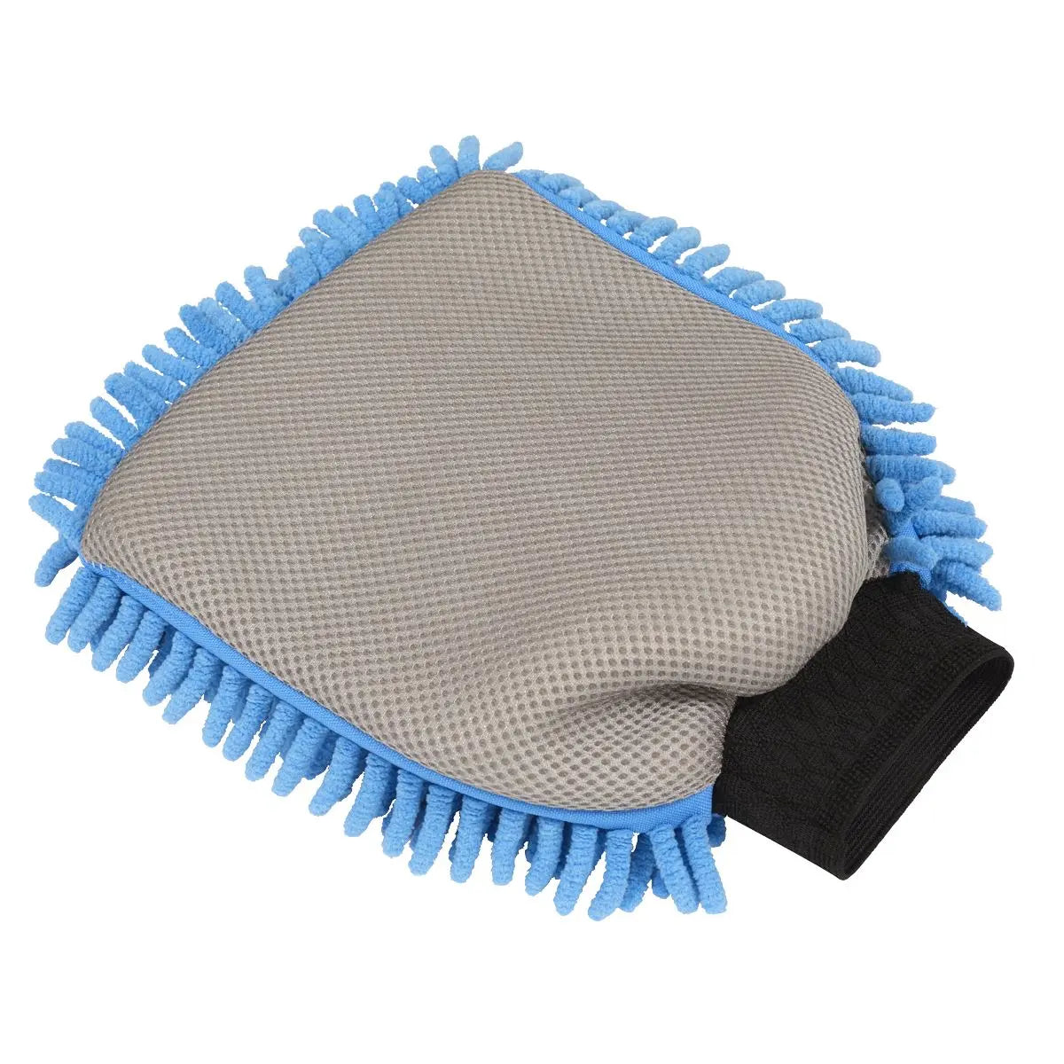 Sealey Shaggy Microfibre Mitt 2-in-1