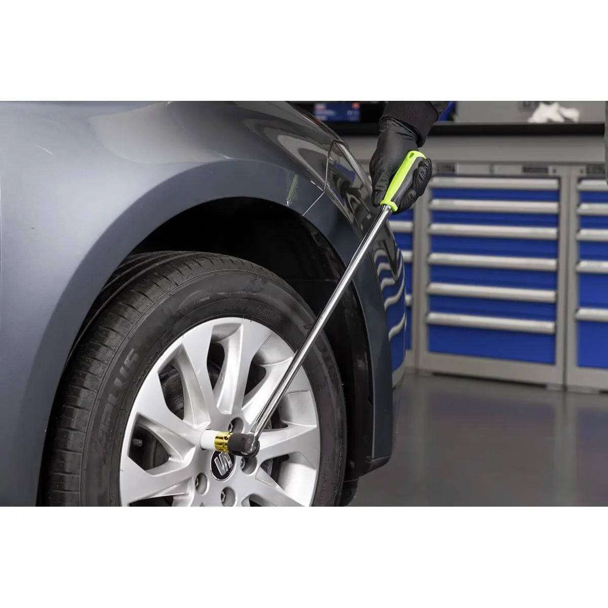 Sealey Siegen Ratchet Wrench, Breaker Bar & Torque Wrench Set 1/2"Sq Drive 6pc White Rose Tools